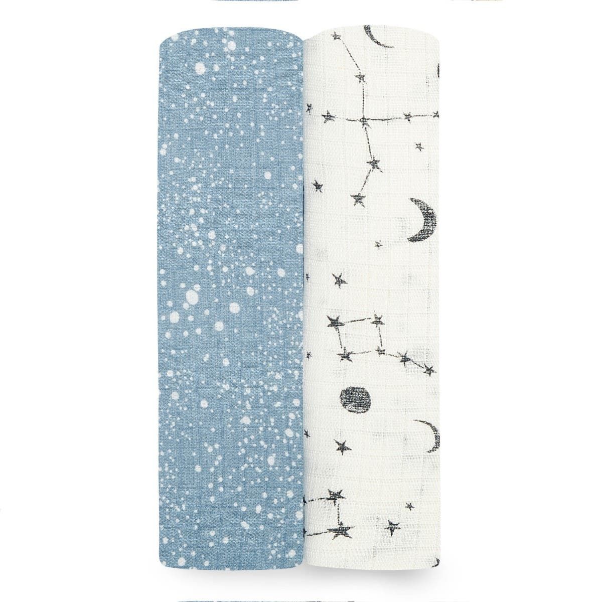 Essentials Silky Soft Swaddle Blanket 2 Pack