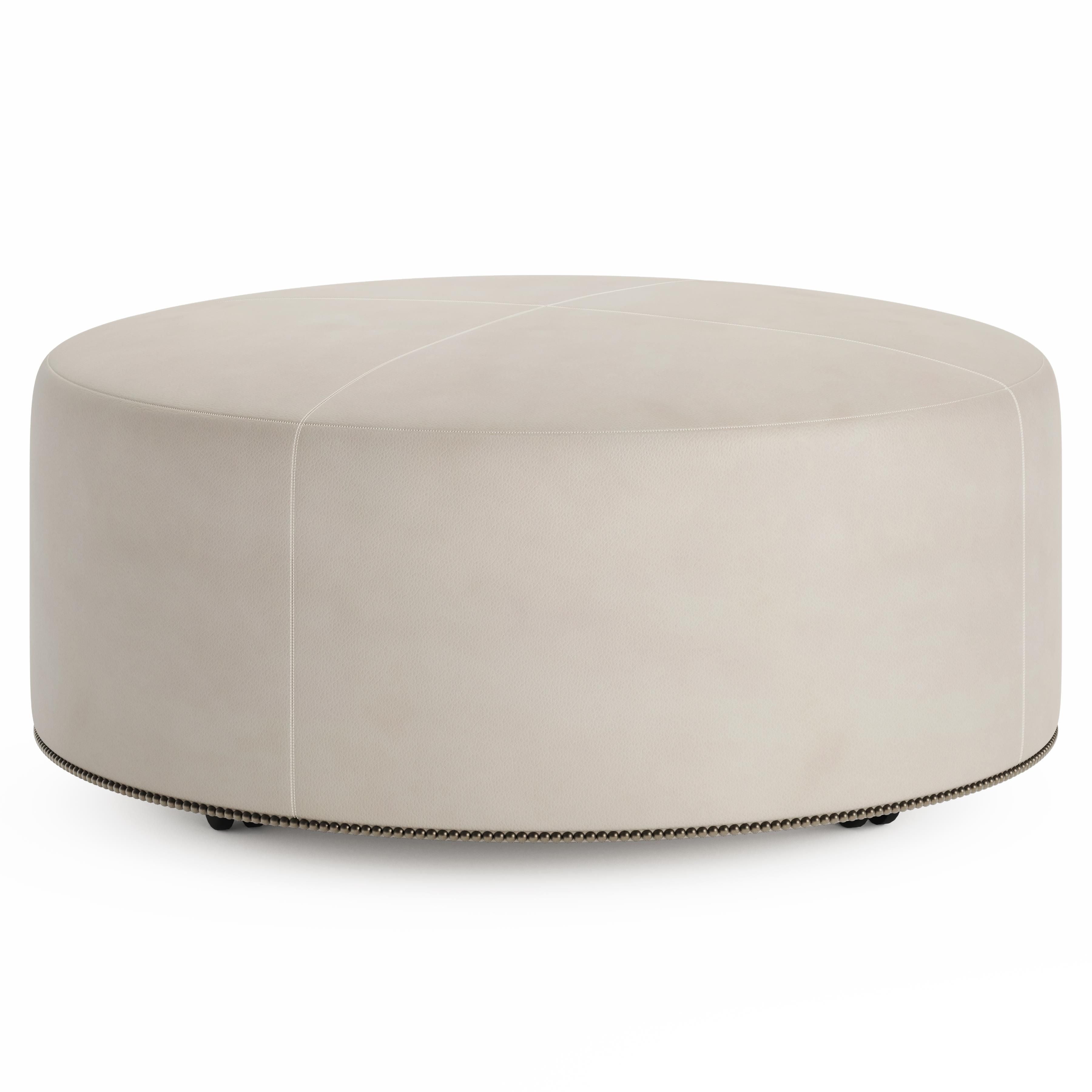 Bernhardt Furniture – Lolo Leather Ottoman
