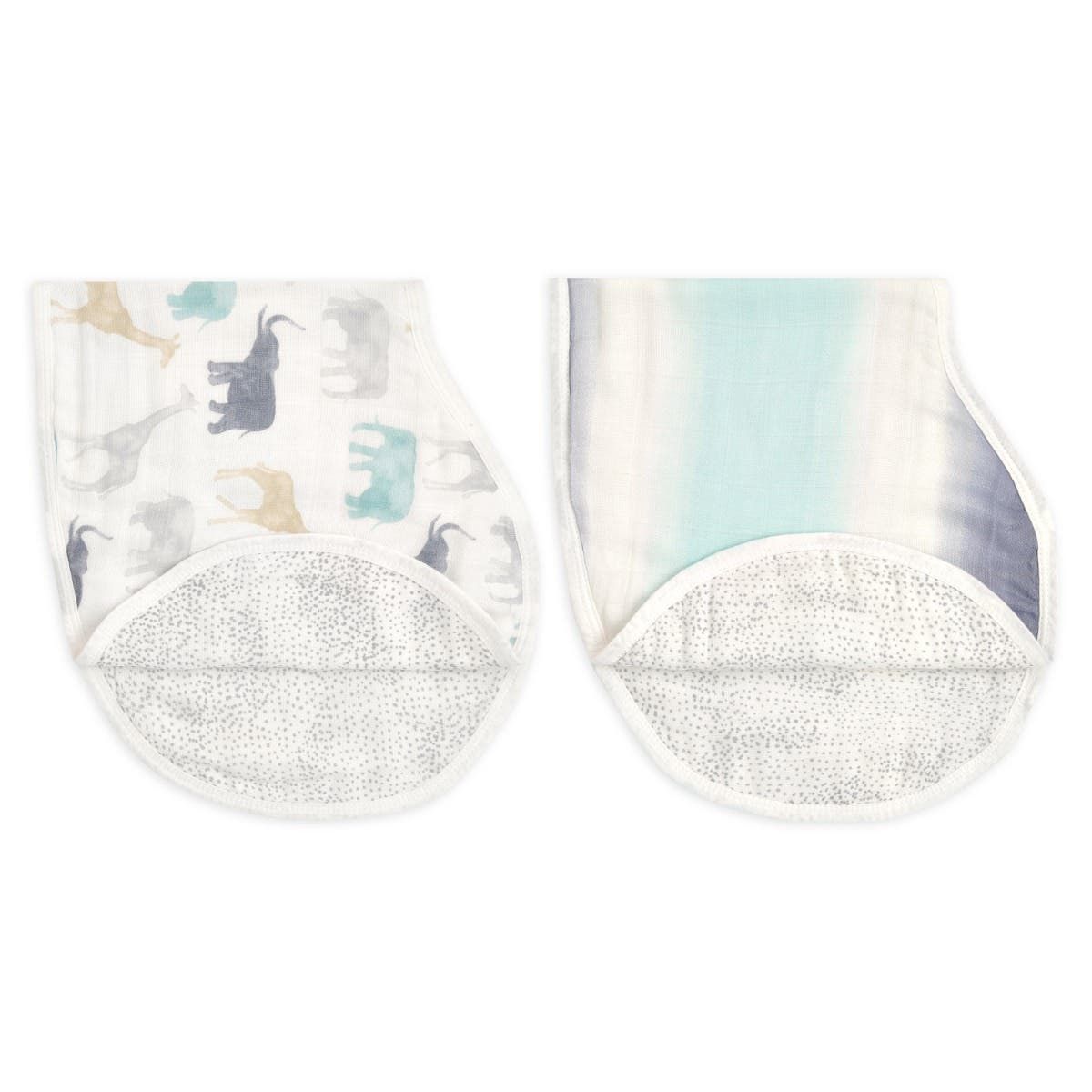 Boutique Silky Soft Burpy Bib 2 Pack