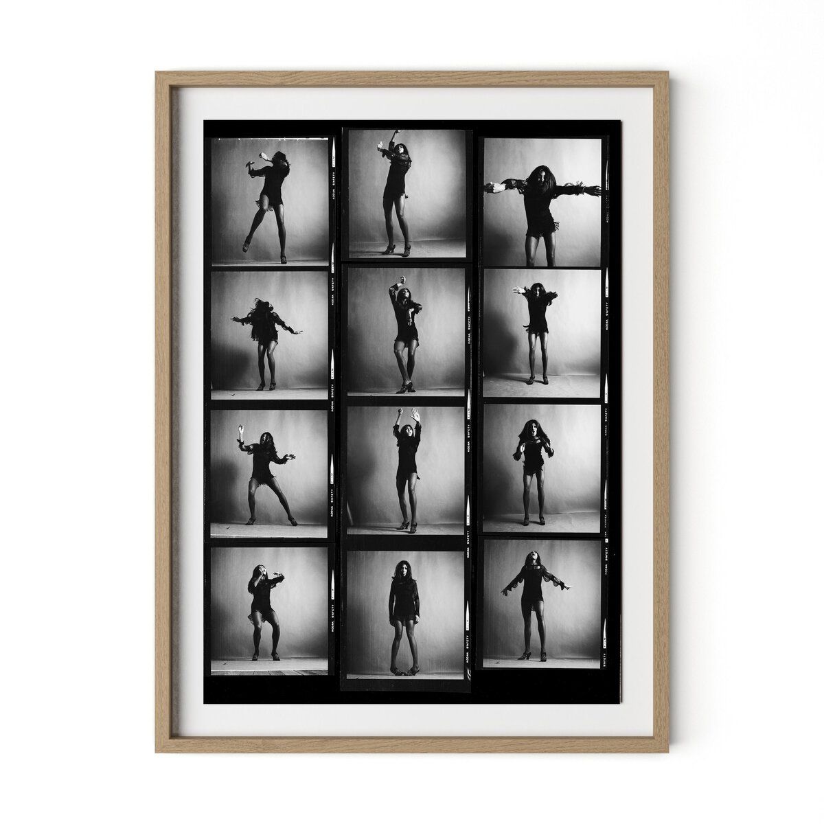 Tina Turner Contact Sheet By Getty Images