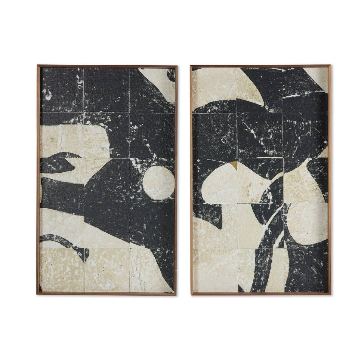 Fragment Diptych By Douglas Galloway