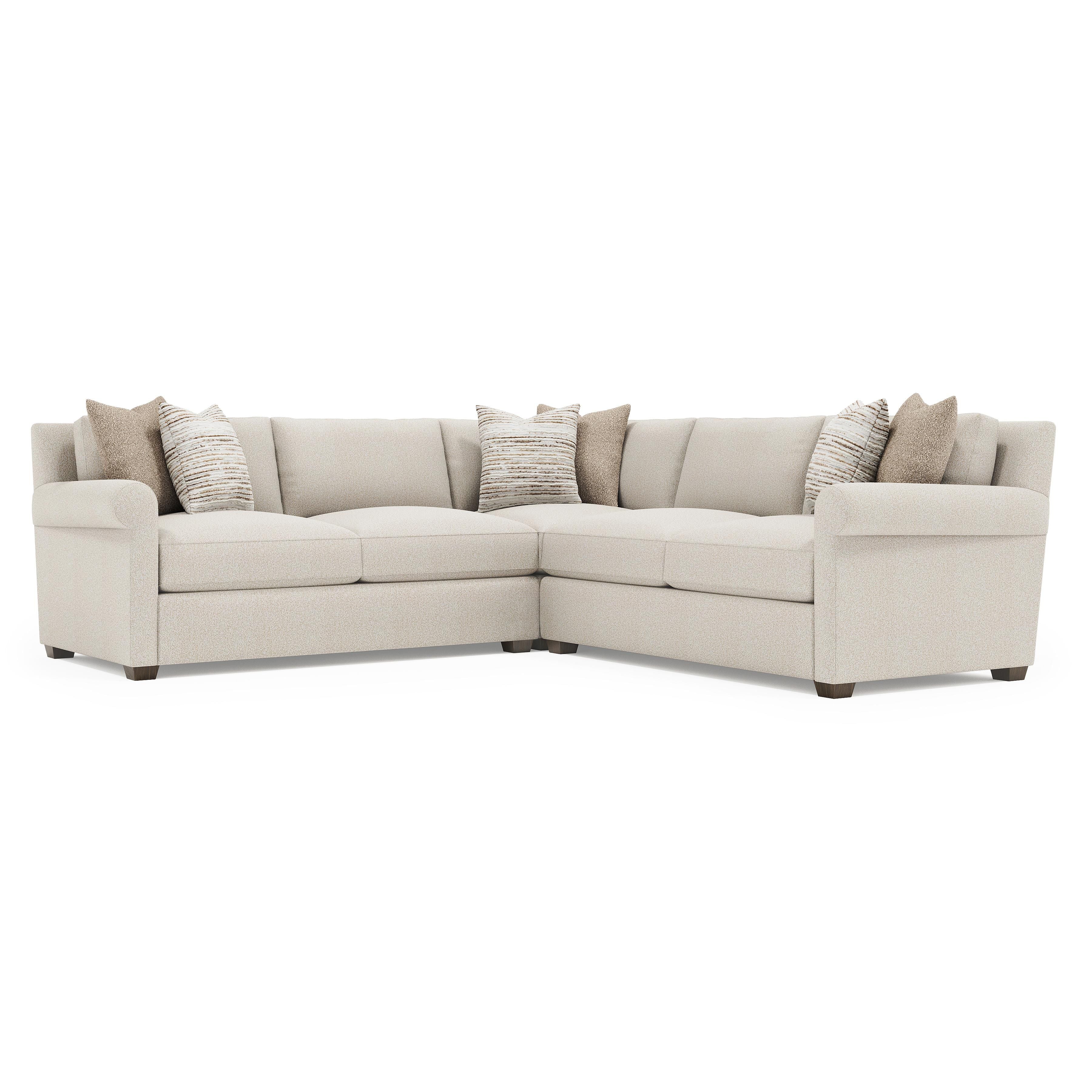 Bernhardt Barnes Fabric Sectional Sofa