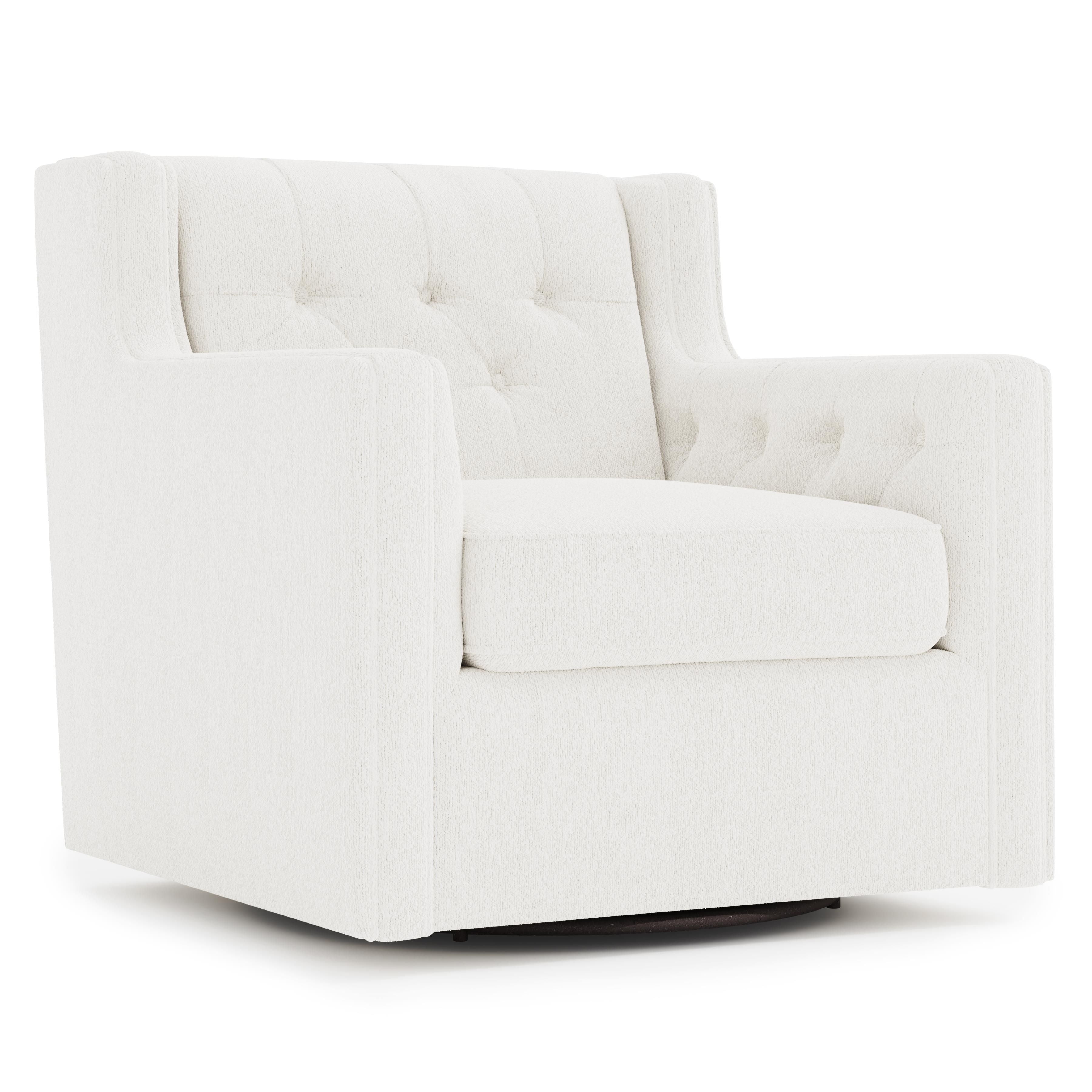 Bernhardt Candace Fabric Swivel Chair