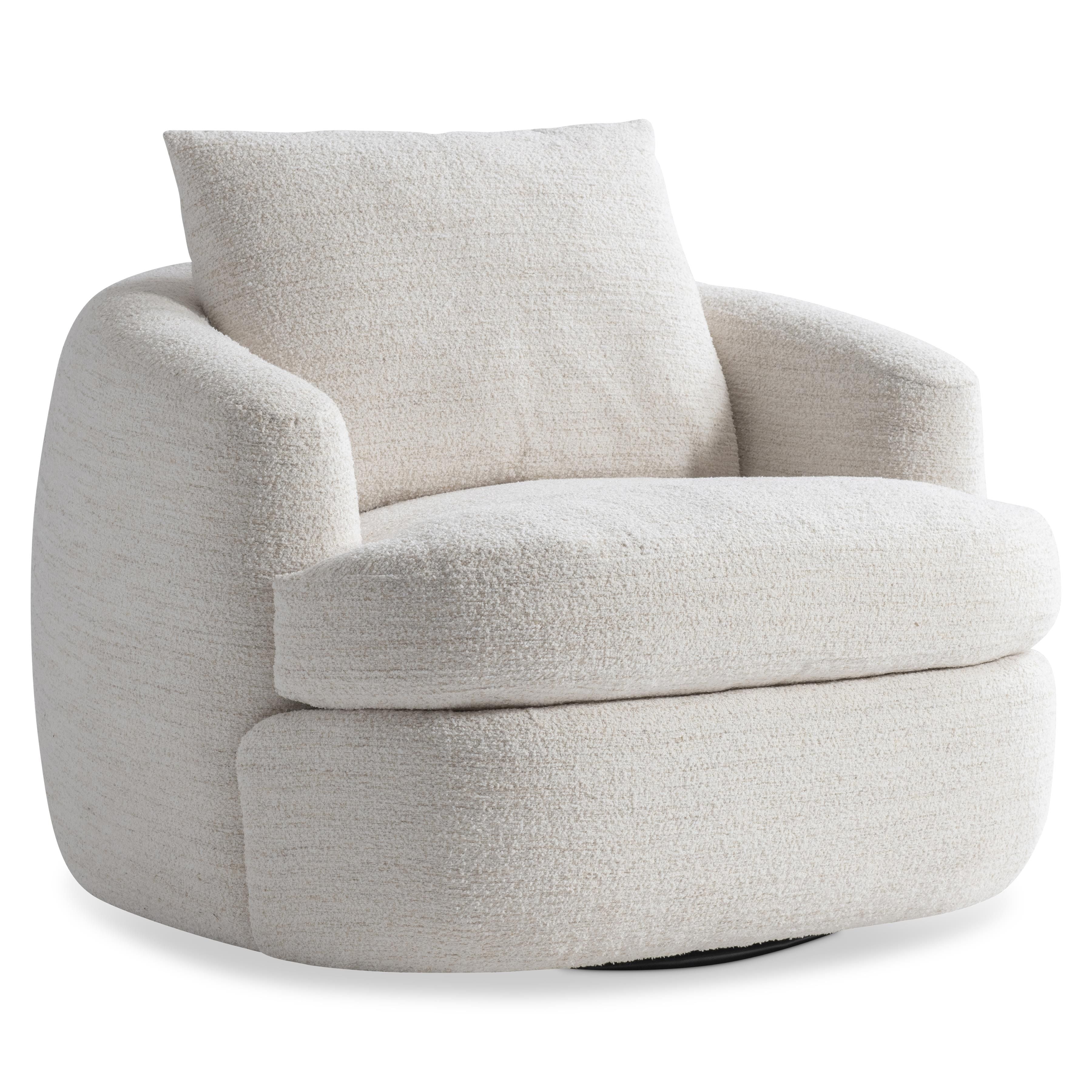 Bernhardt Furniture – Jules Fabric Swivel Chair