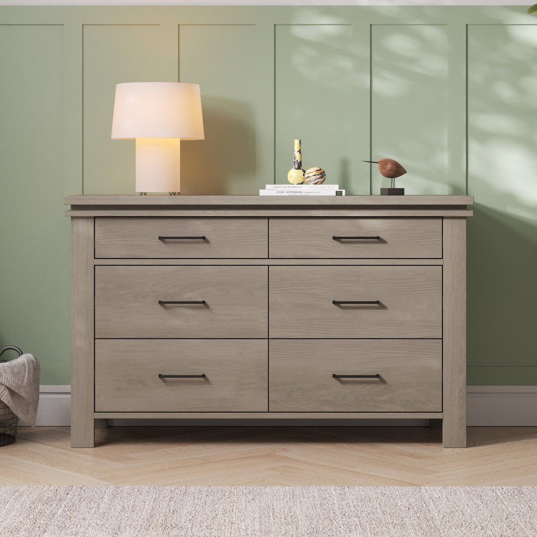 Denman Double Dresser, Crescent Gray