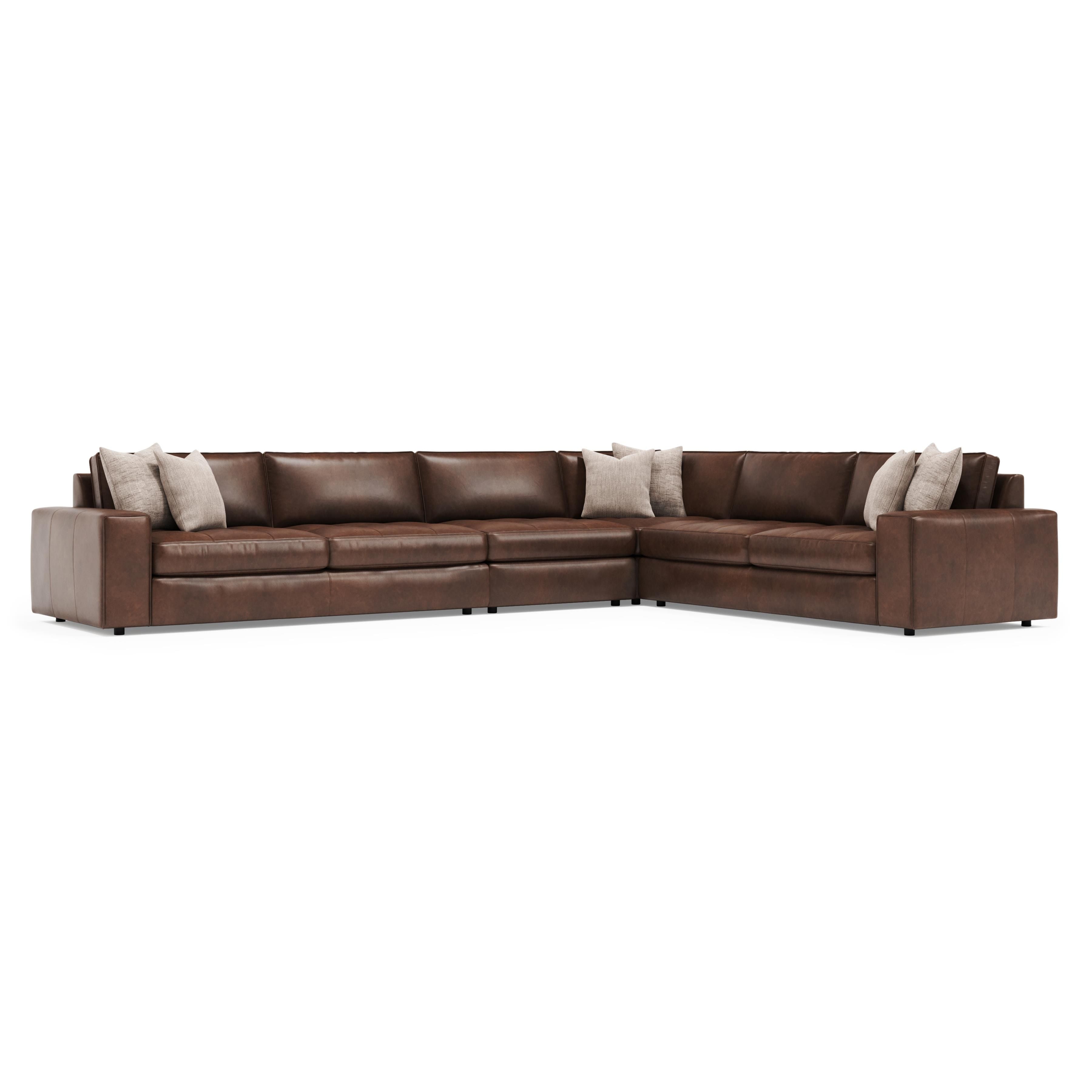 Bernhardt Furniture – Nest Leather Sectional