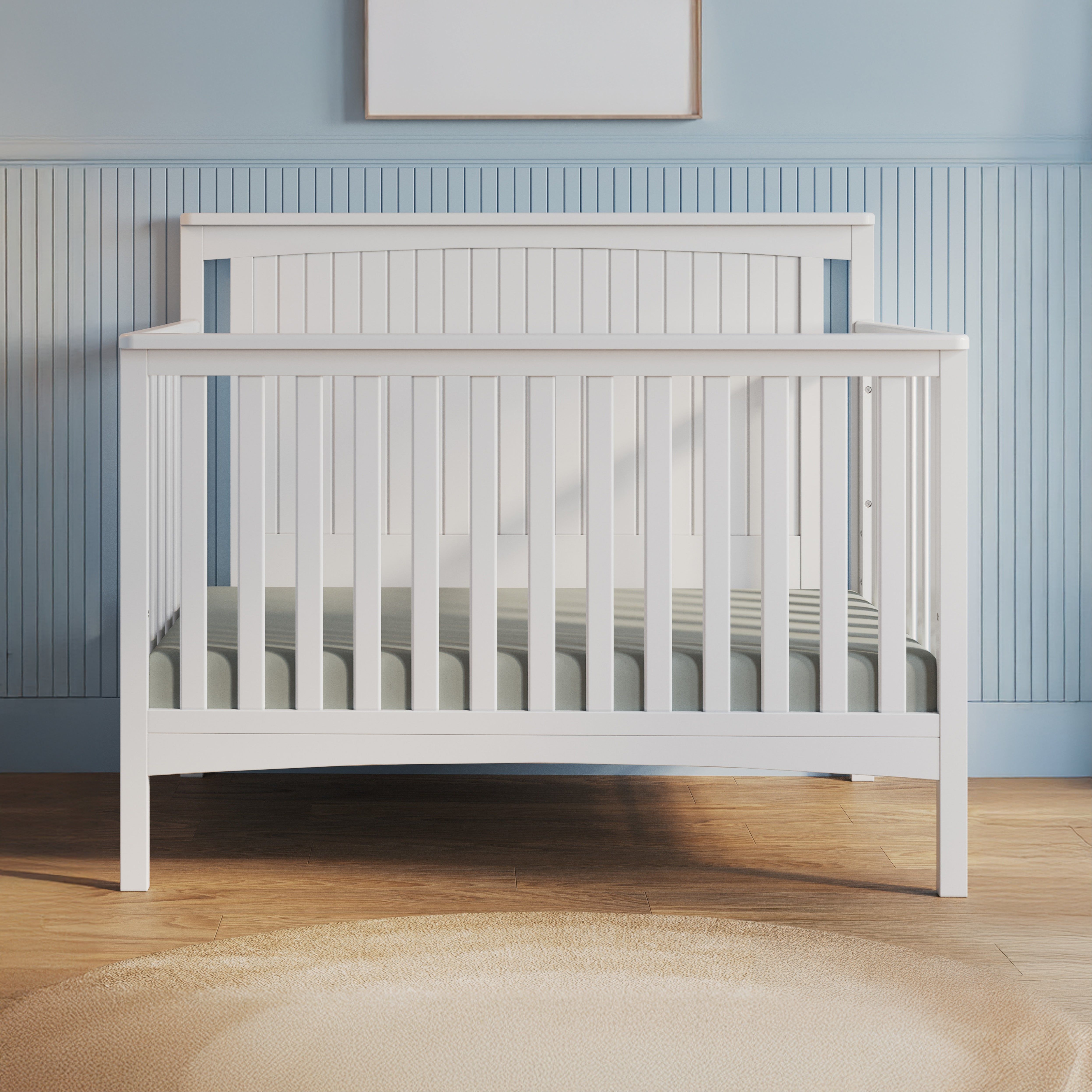 Scout 4-in-1 Convertible Crib, Matte White
