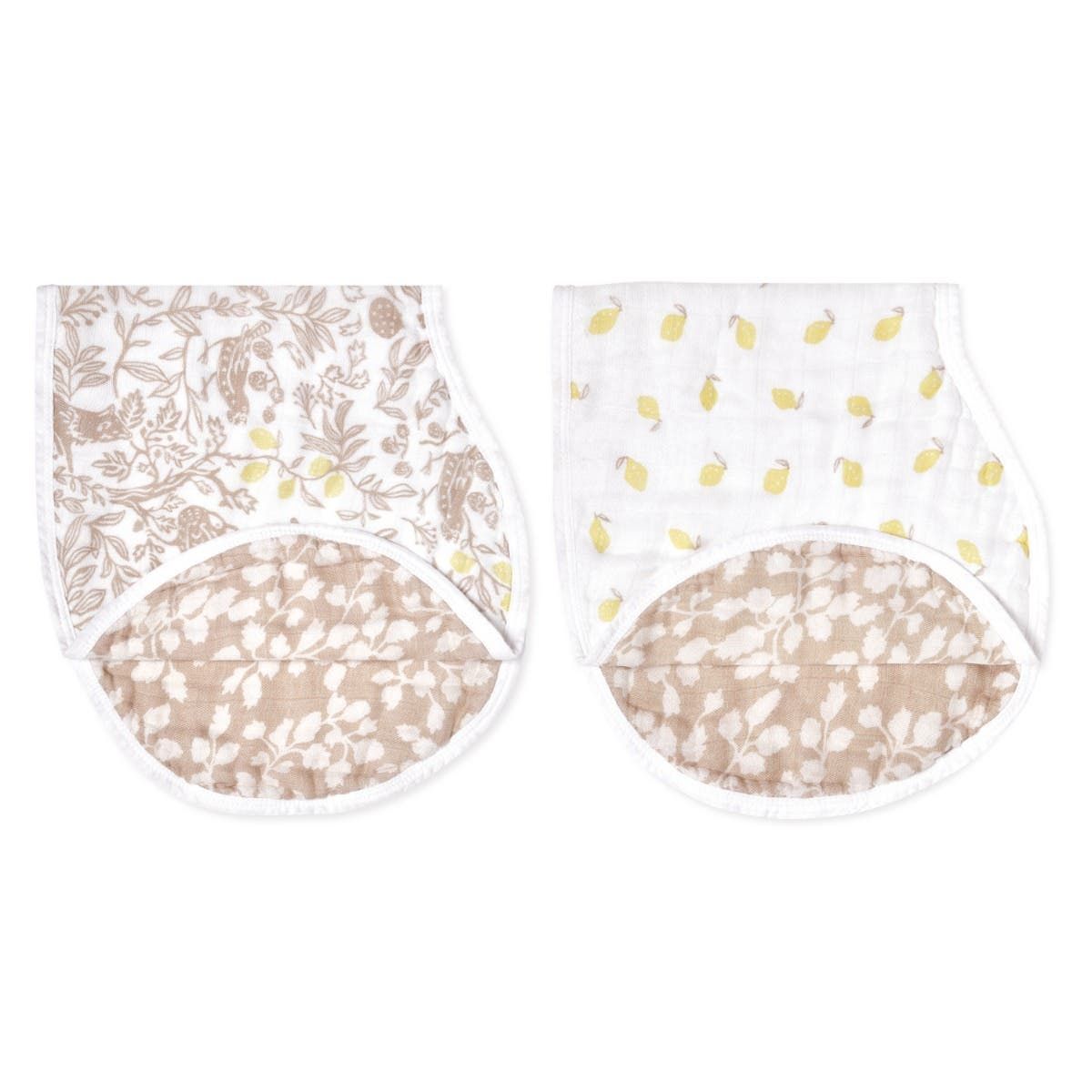 Boutique Silky Soft Burpy Bib 2 Pack