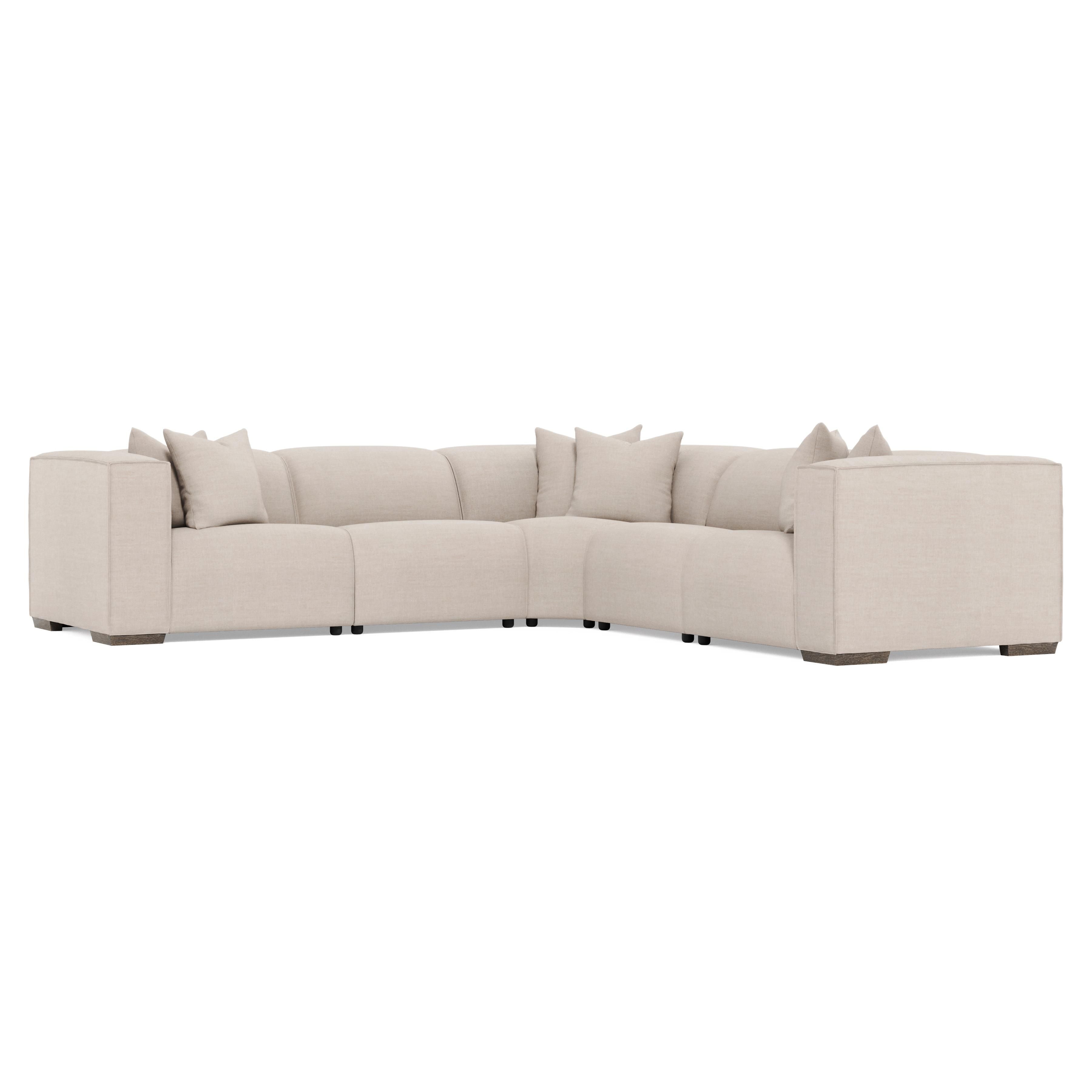 Bernhardt Furniture Bliss Fabric Power Motion Sectional