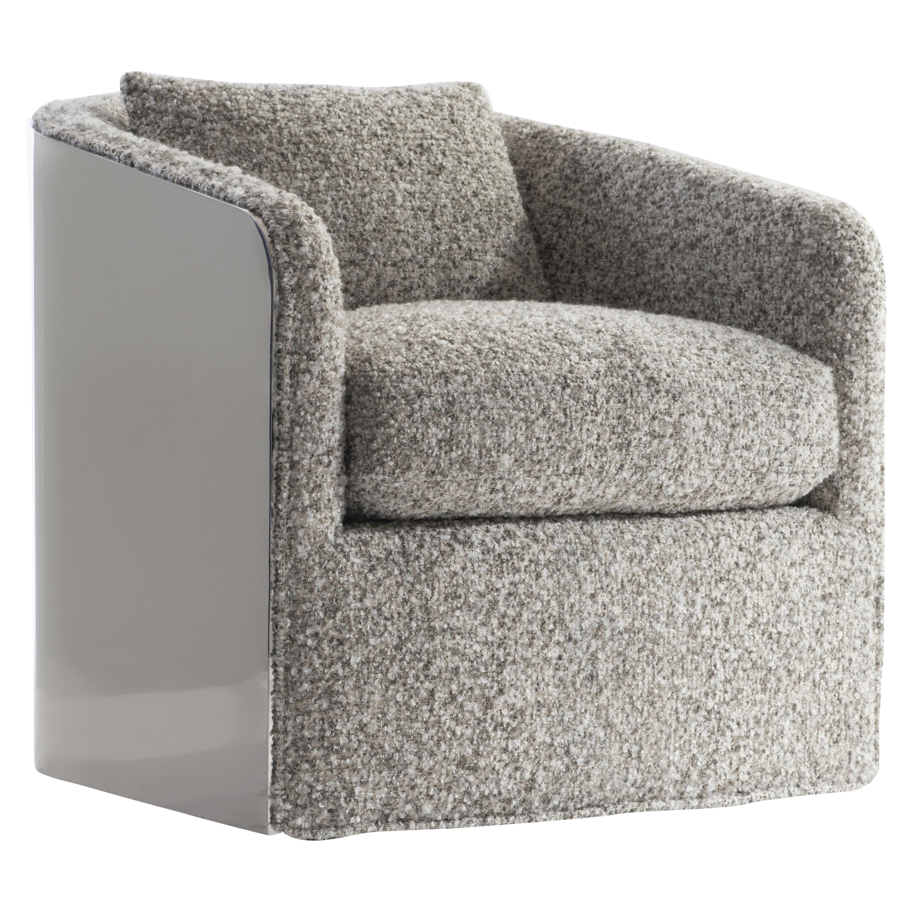 Bernhardt Furniture – Anastasia Fabric Swivel Chair