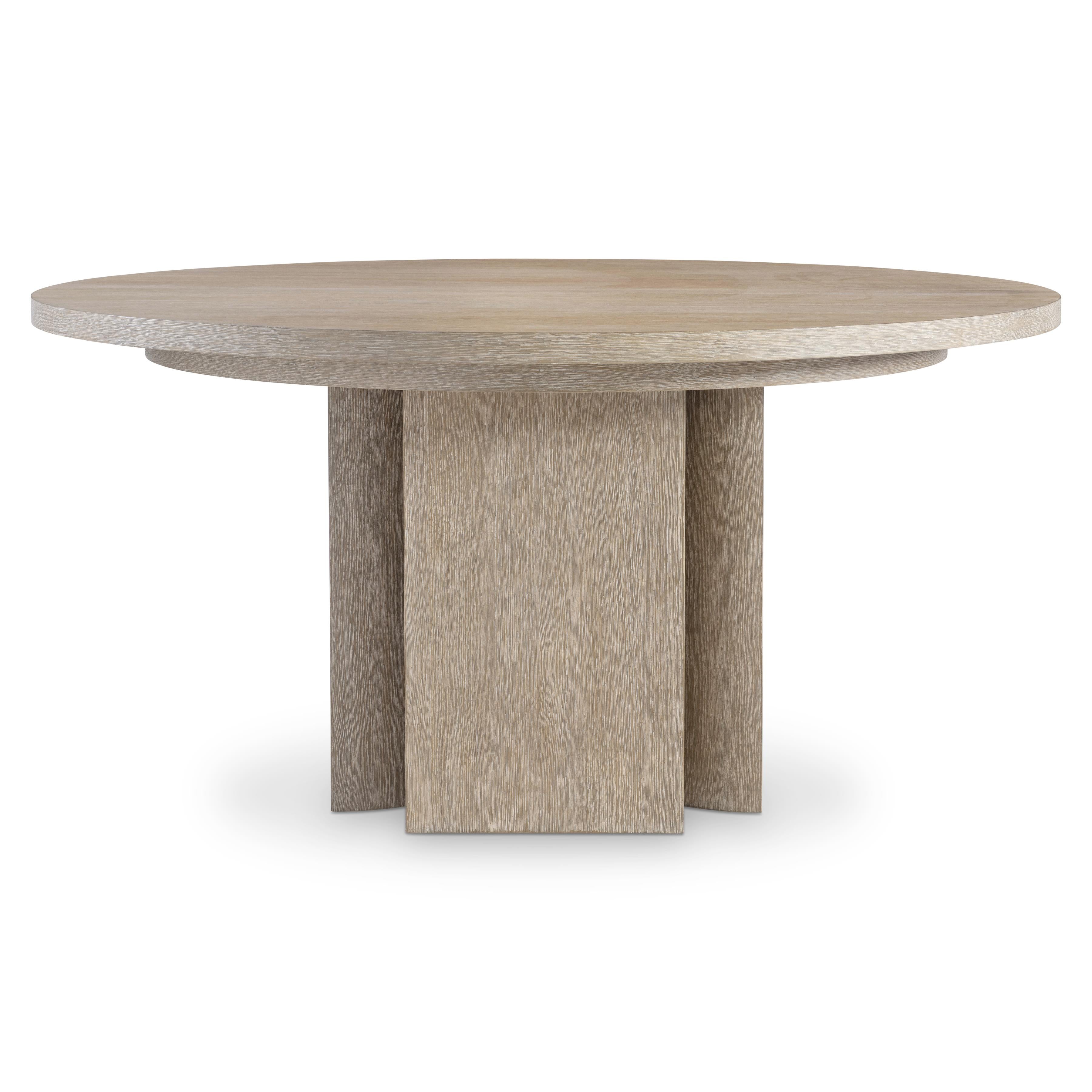 Bernhardt Loggia Round Dining Table with Leaf