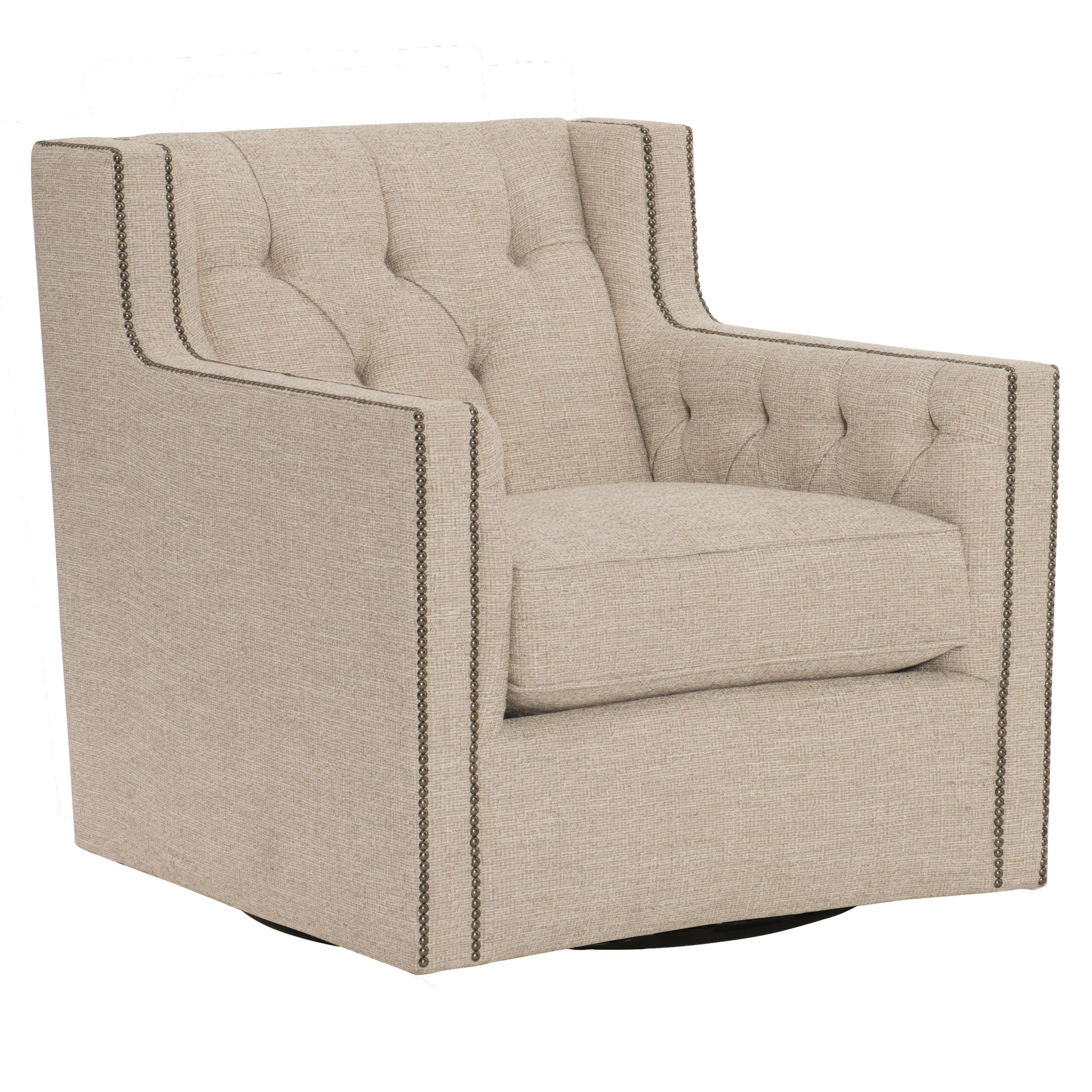 Bernhardt Candace Fabric Swivel Chair