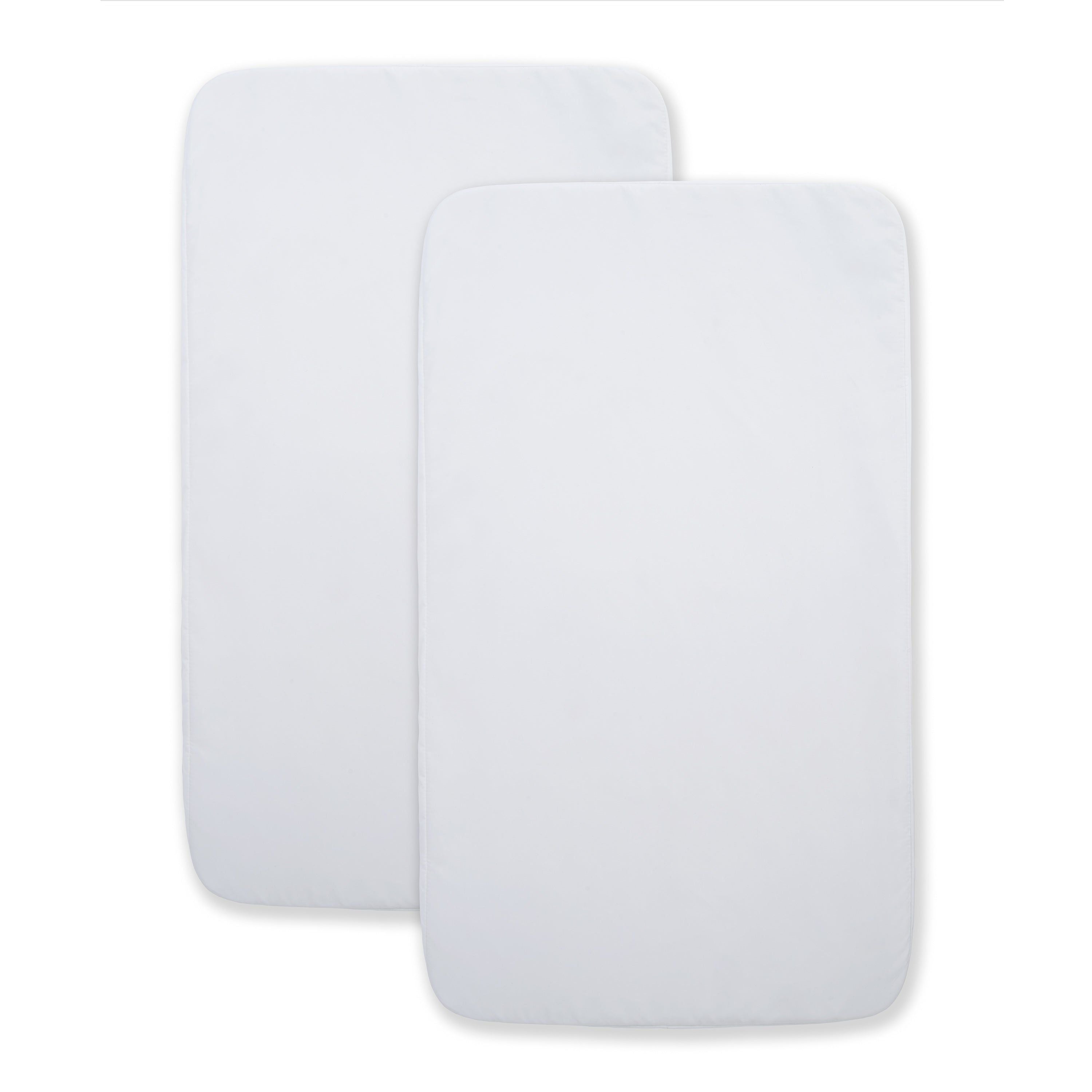 Bassinest® Beside Sleeper Fitted Sheets 100% Organic Cotton | 2 Pack