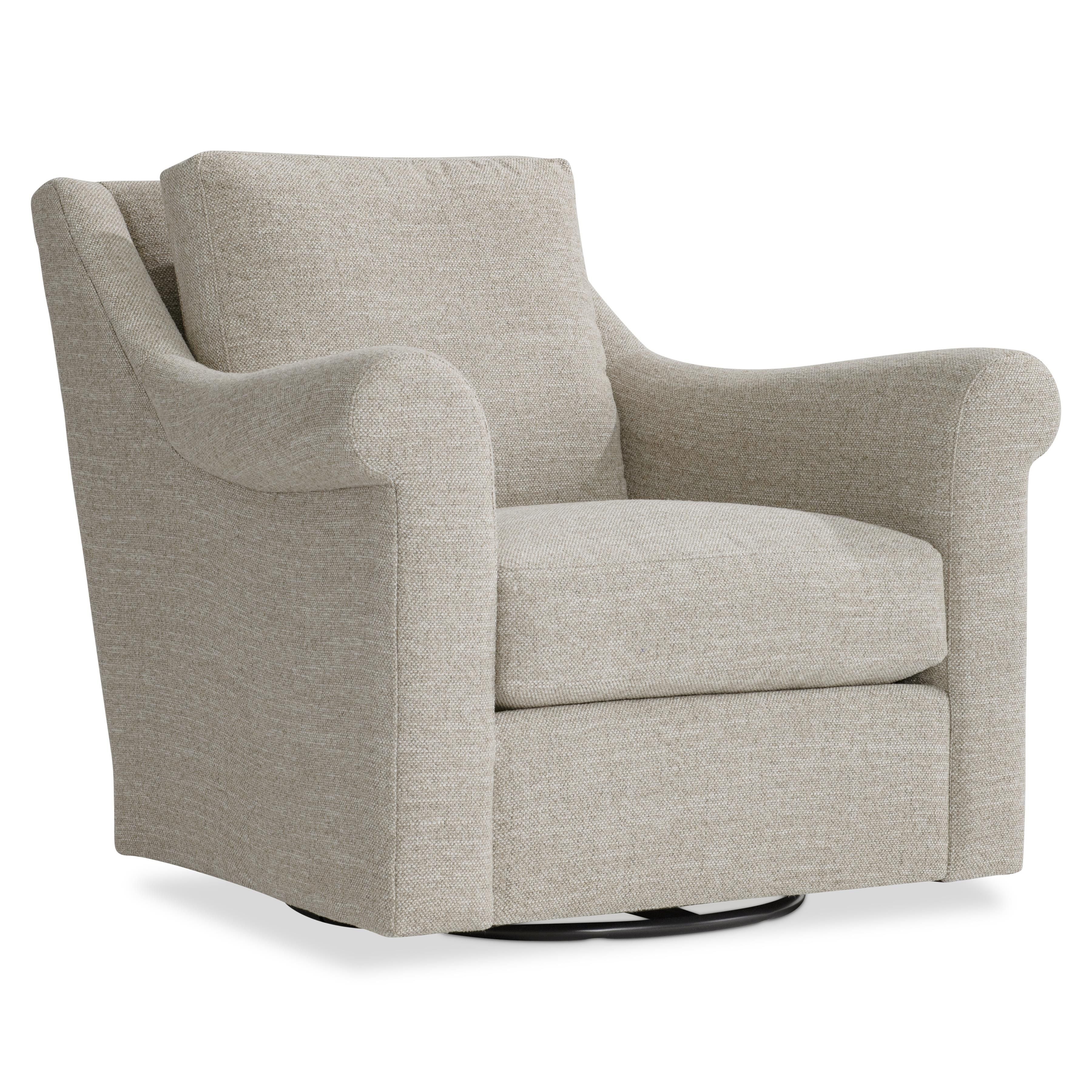 Bernhardt Keirnan Fabric Swivel Chair