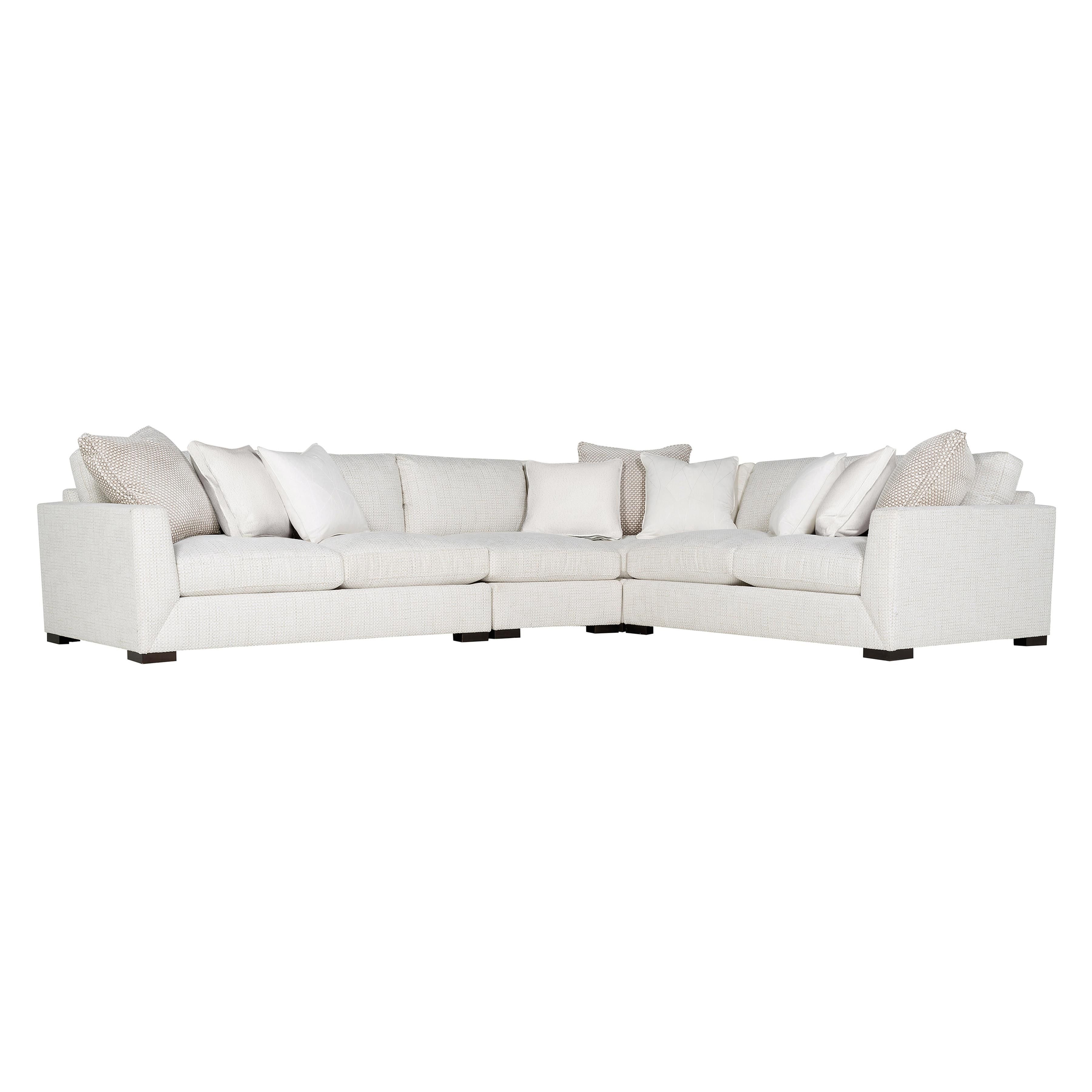 Bernhardt Nicolette Fabric Sectional Sofa