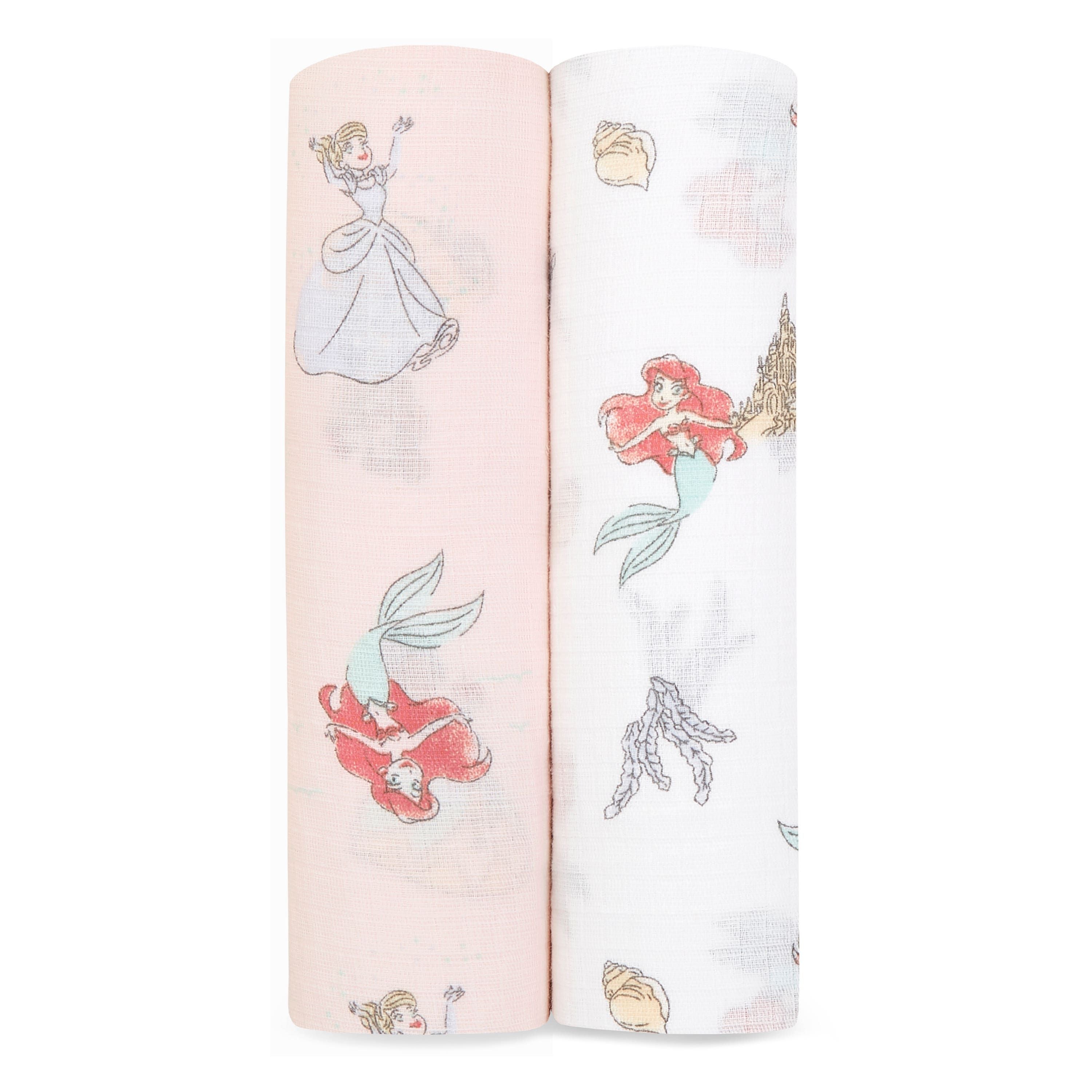 Disney™ Essentials Cotton Muslin Swaddle Blanket 2 Pack