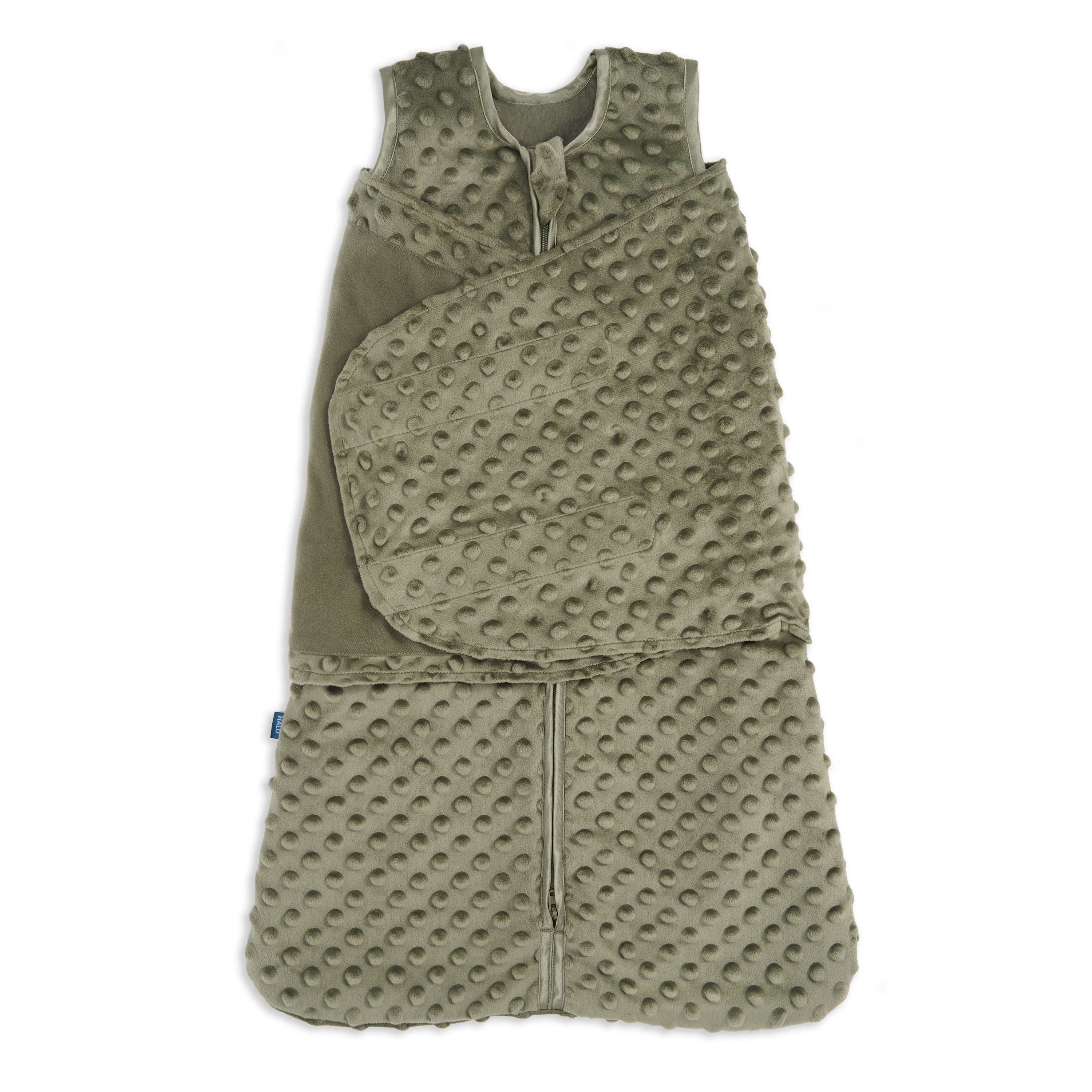 Halo Sleep Swaddle Plushy Dot Velboa Tog 3.0