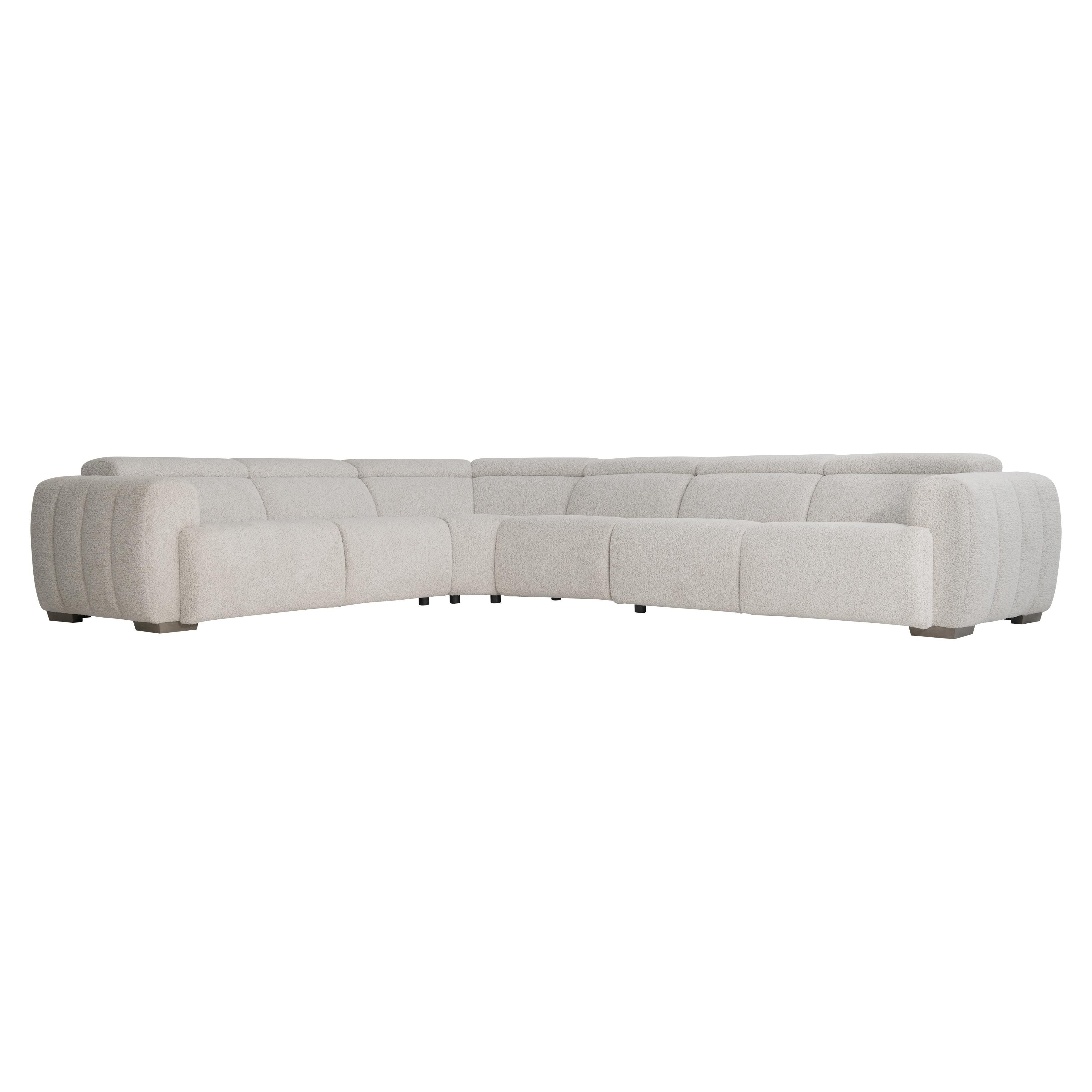 Bernhardt Furniture – Aldo Fabric Power Motion Sectional
