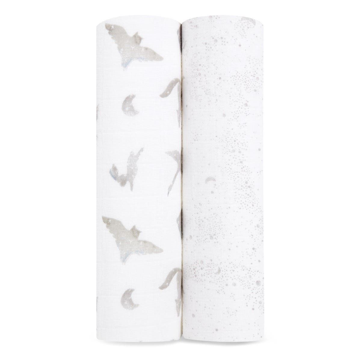 Organic Cotton Muslin Swaddle Blanket 2 Pack