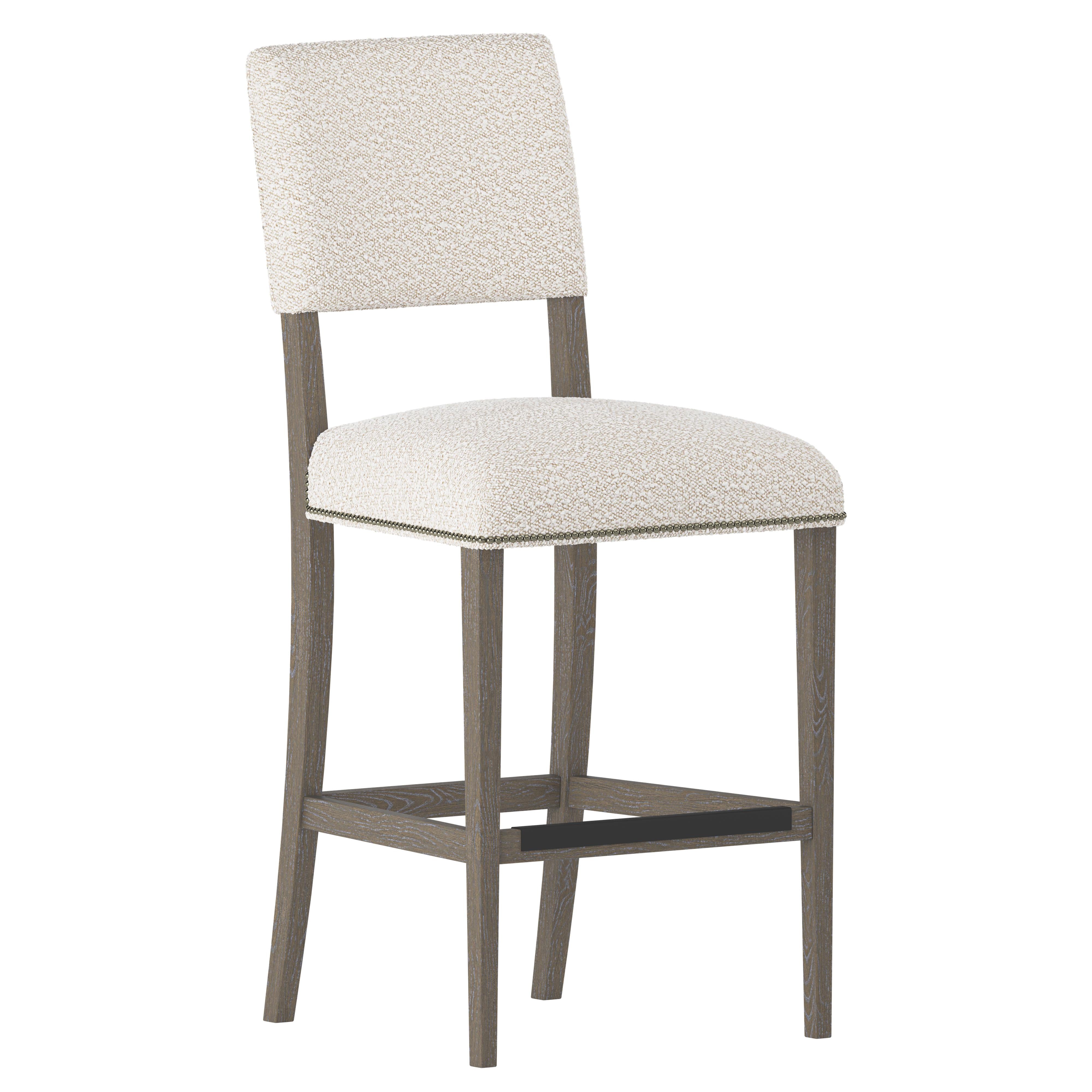 Bernhardt Furniture – Moore Fabric Bar Stool