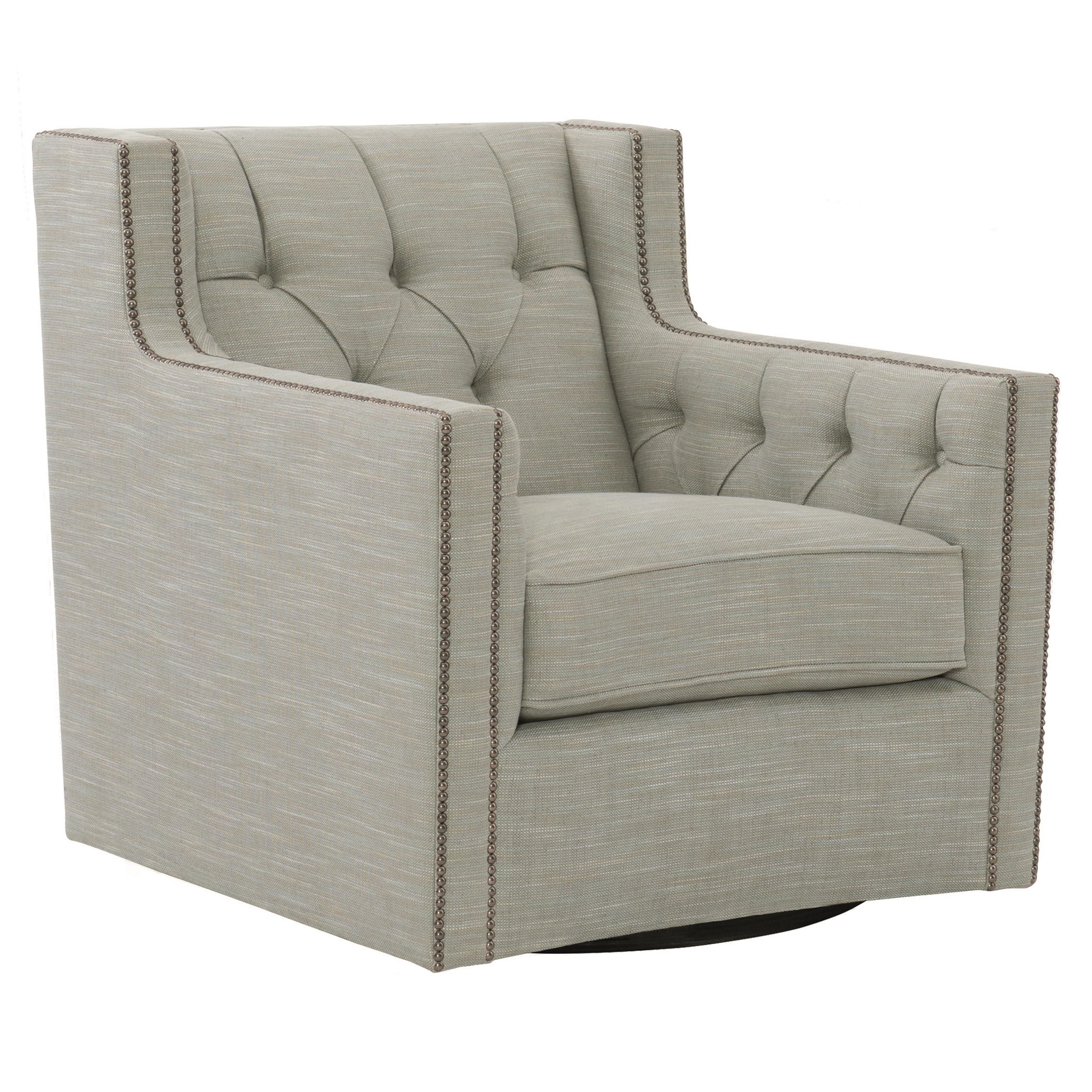 Bernhardt Candace Fabric Swivel Chair