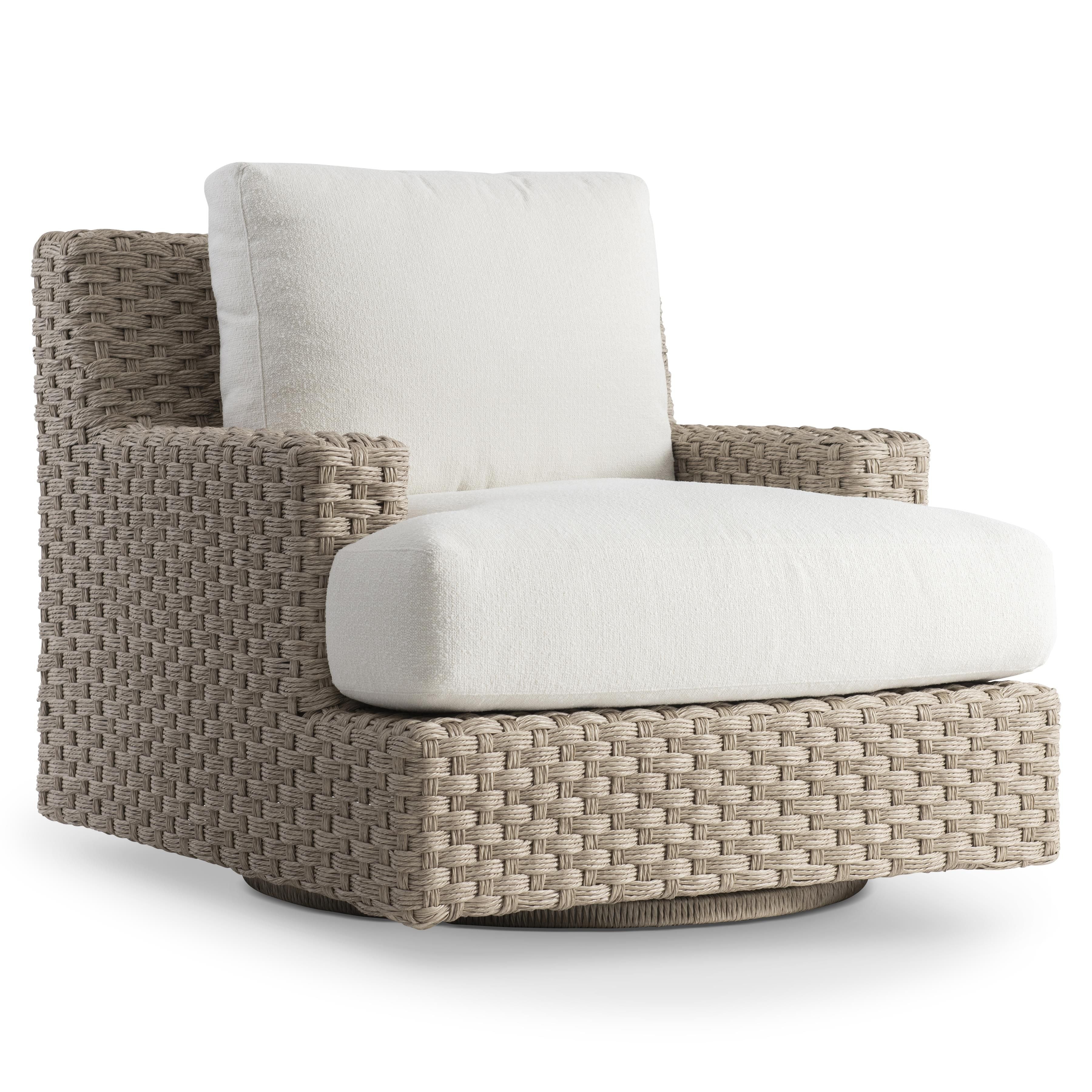 Bernhardt Trieste Outdoor Swivel Chair