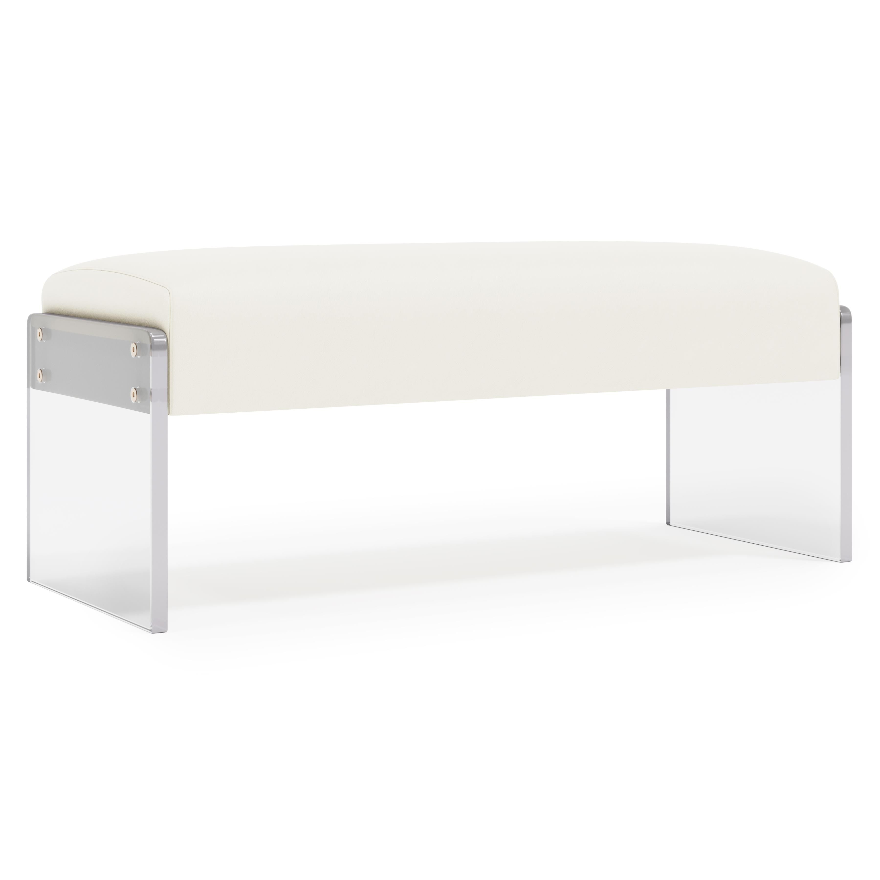 Bernhardt Furniture – Frey Leather Bench