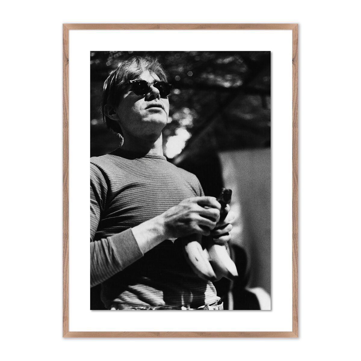 Warhol With Bananas By Getty Images