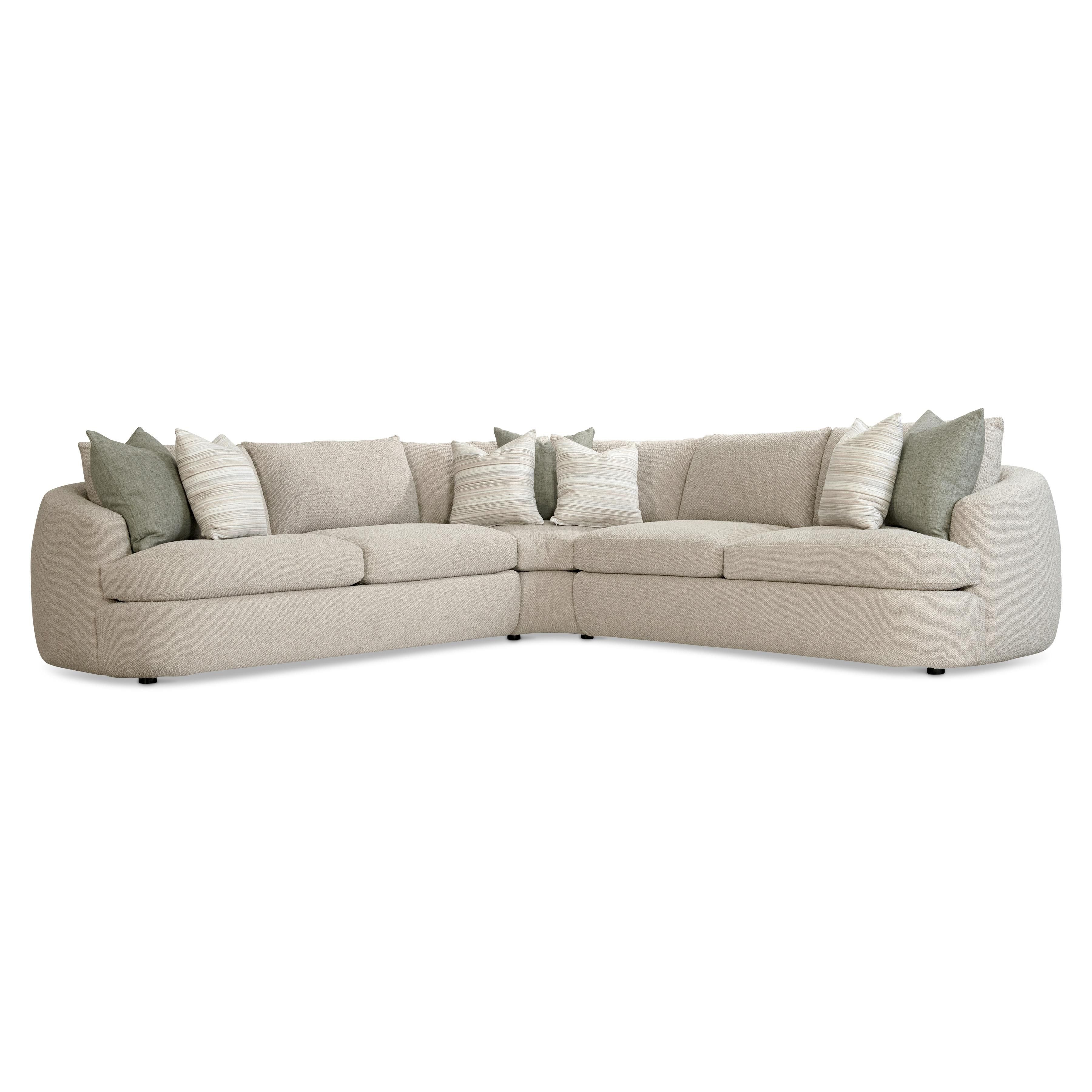 Bernhardt Furniture Jules Fabric Sectional