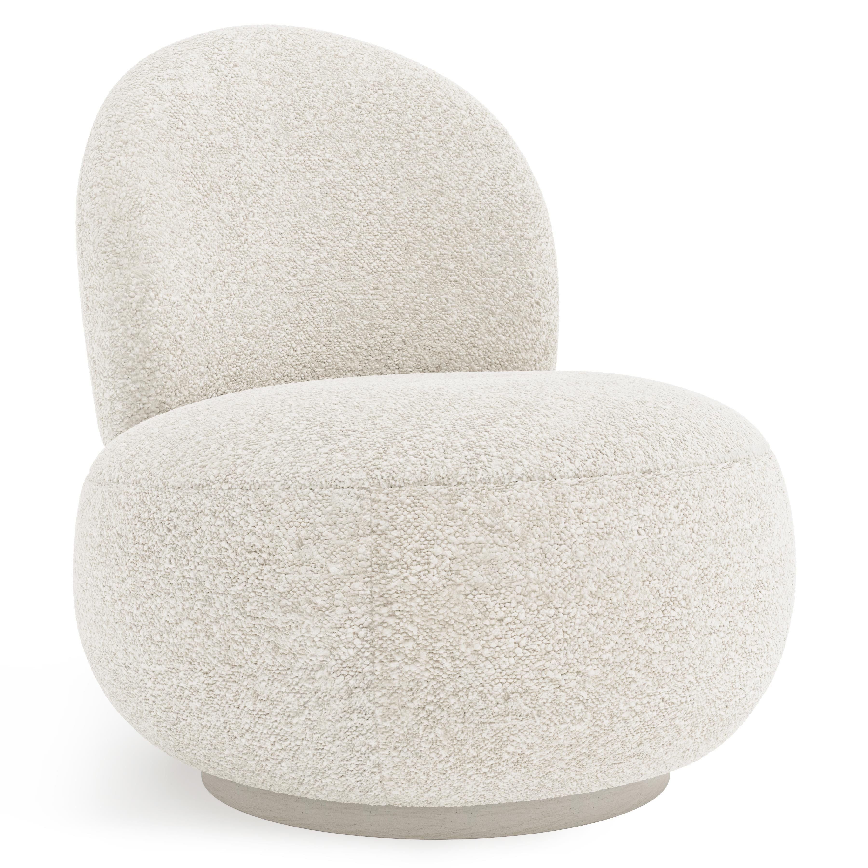 Bernhardt Furniture Lulu Fabric Swivel Chair