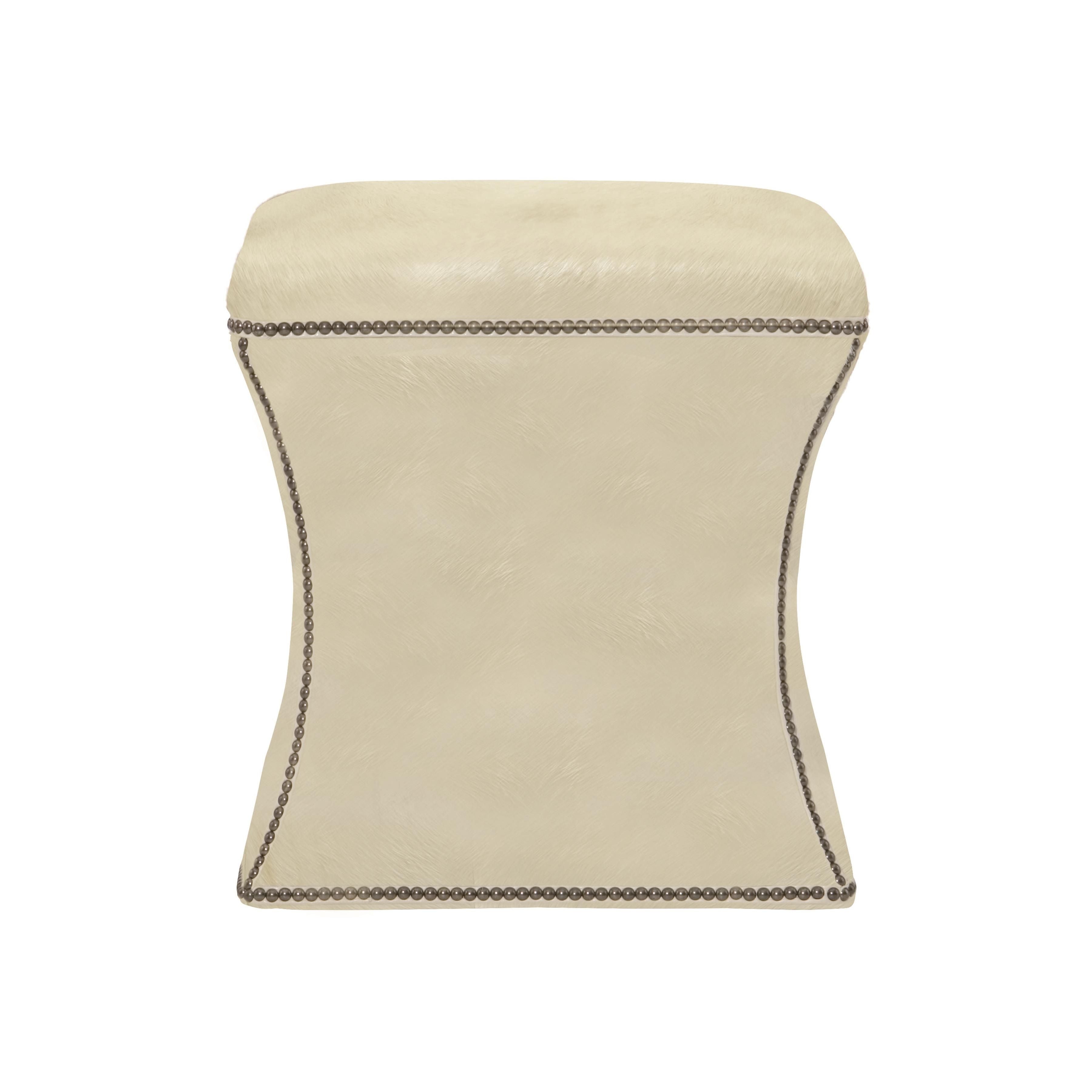 Bernhardt Furniture – Roscoe Leather Ottoman