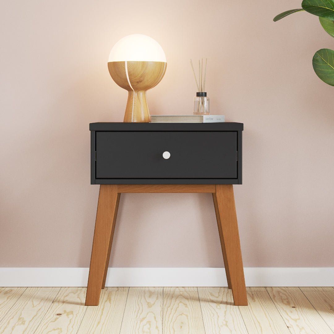 Soho Nightstand, Ebony