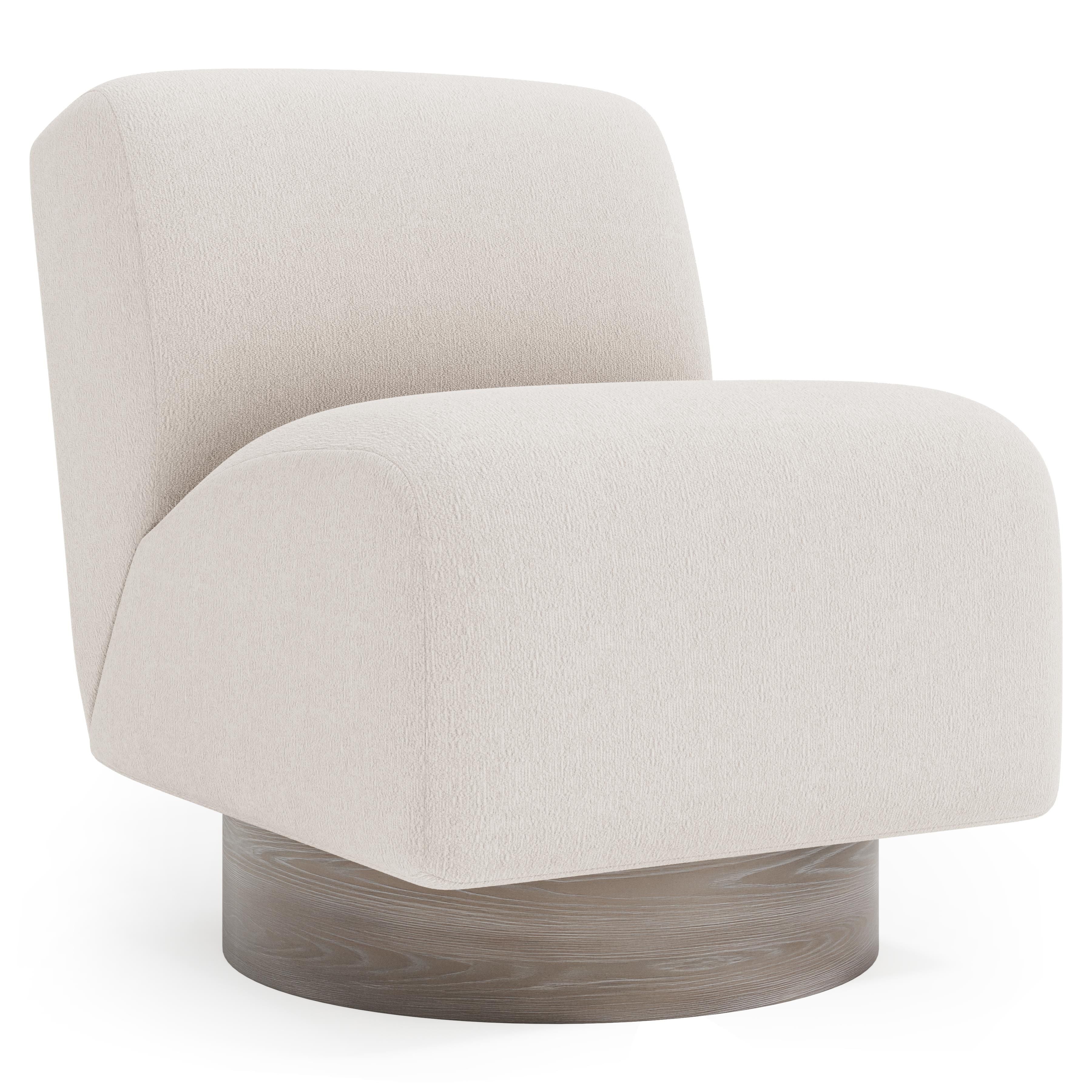 Bernhardt Marley Fabric Swivel Chair