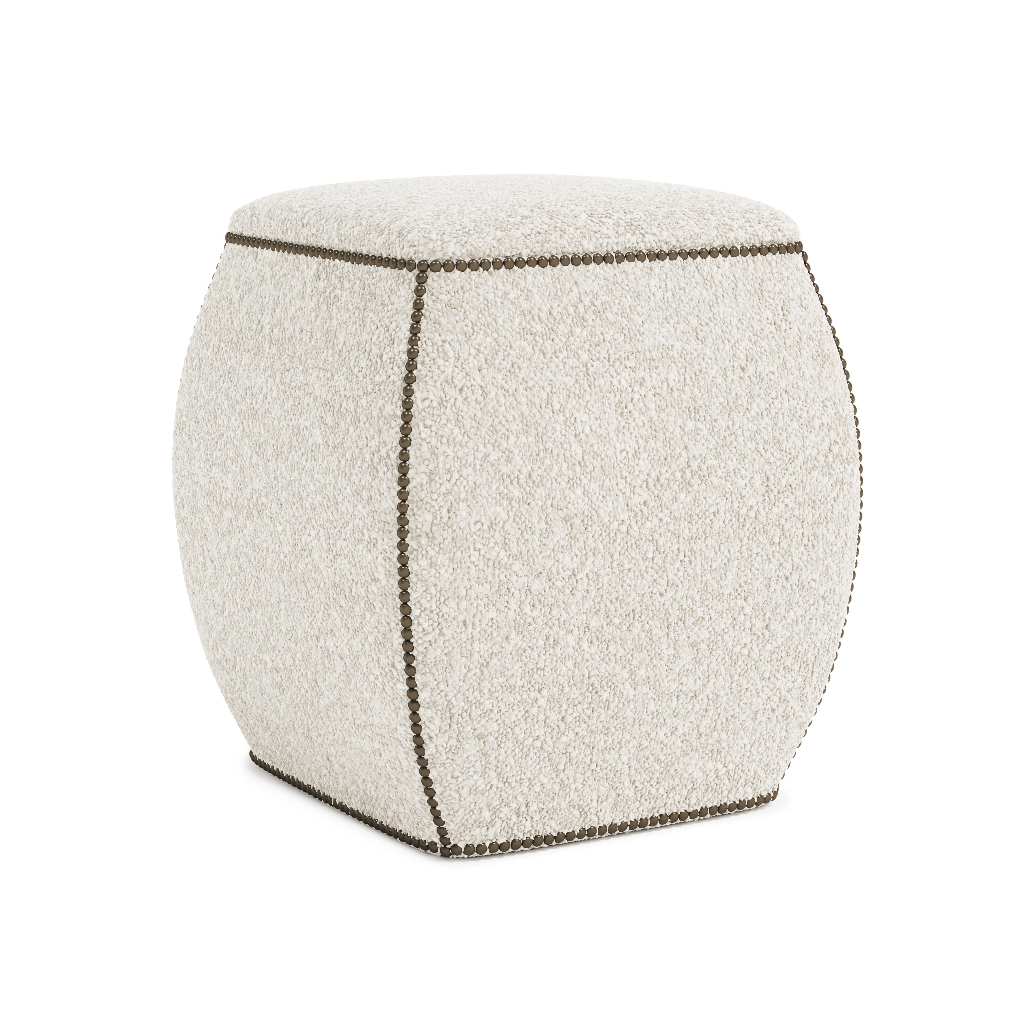 Delta Fabric Ottoman by Bernhardt Furniture