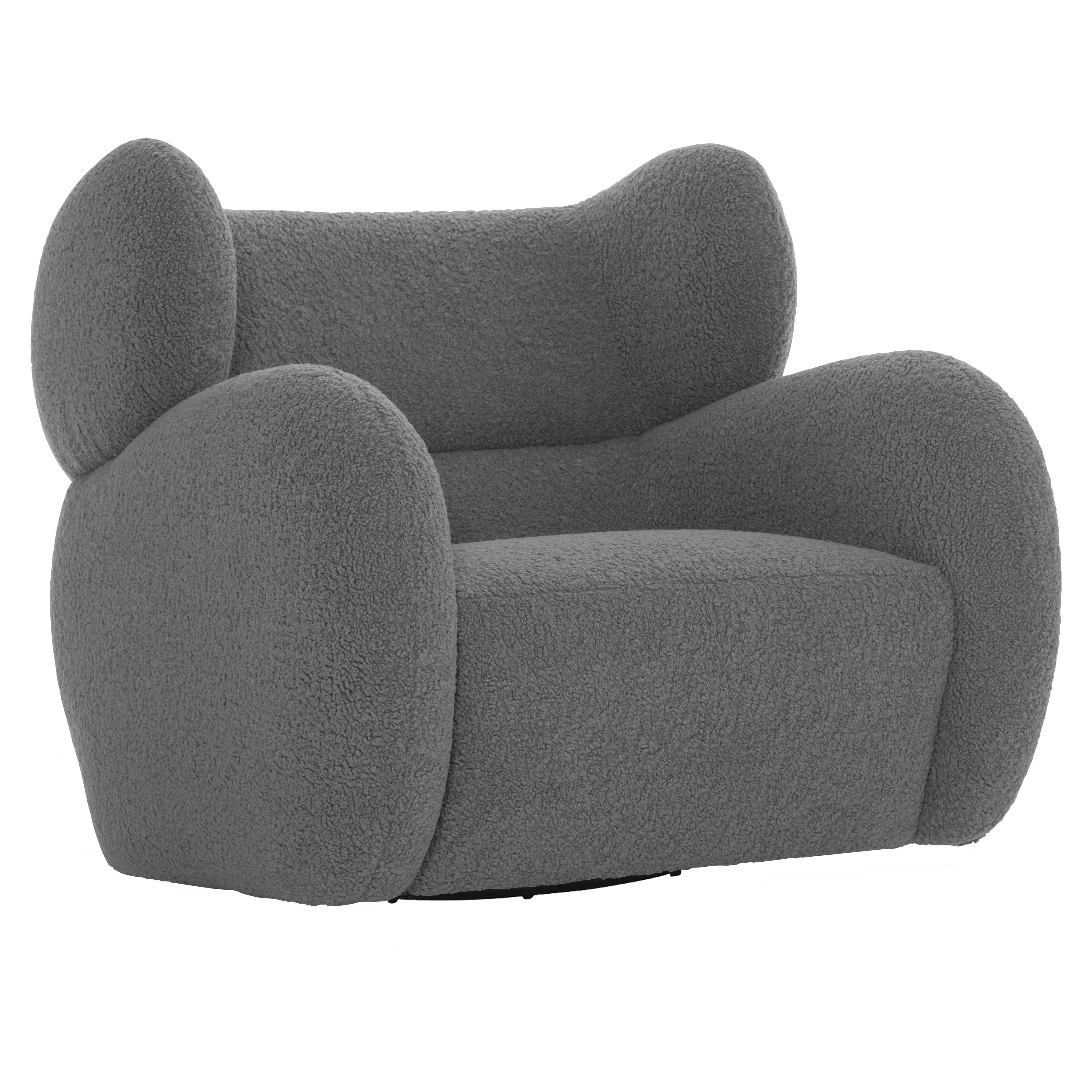 Bernhardt Furniture Pablo Fabric Swivel Chair
