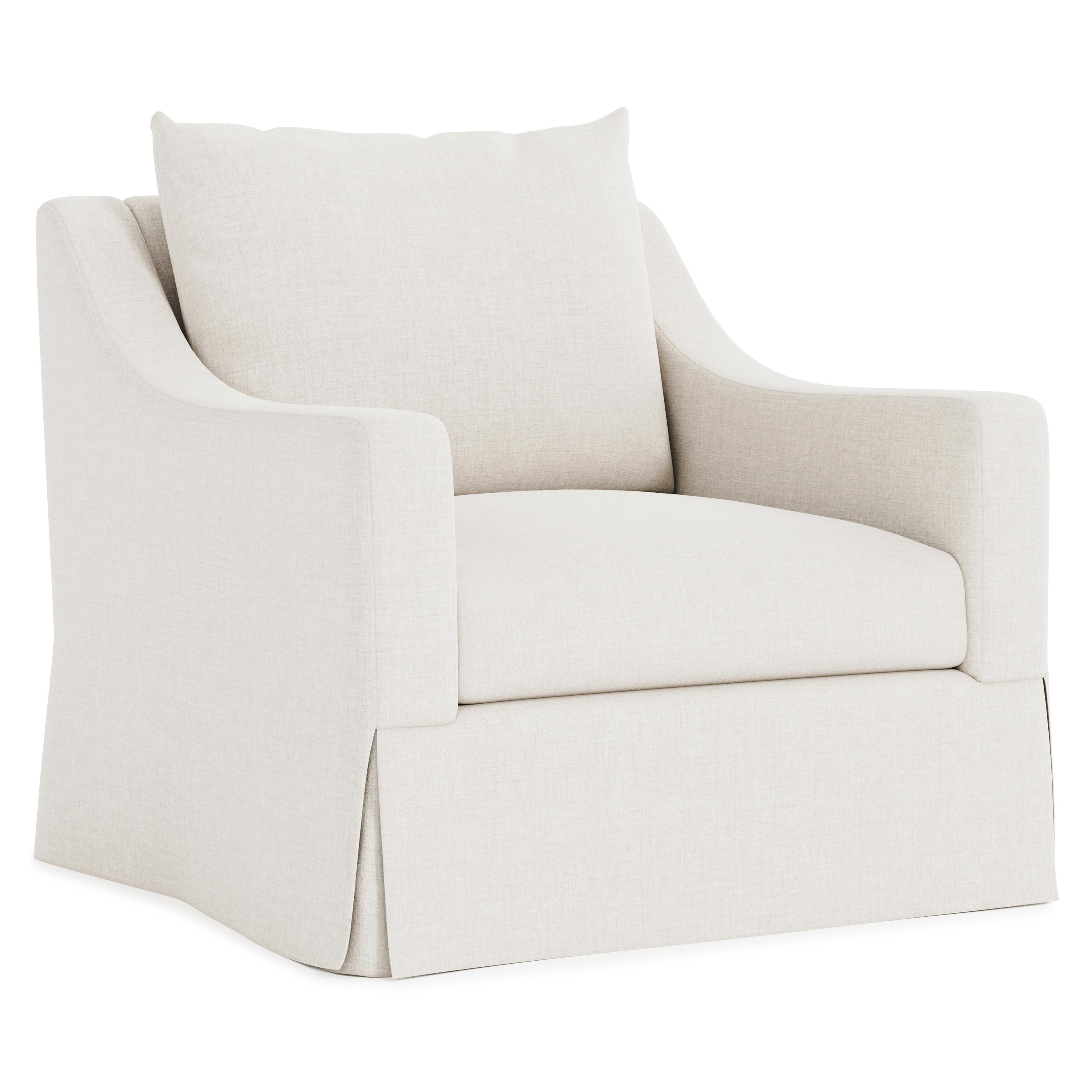 Bernhardt Grace Fabric Swivel Chair