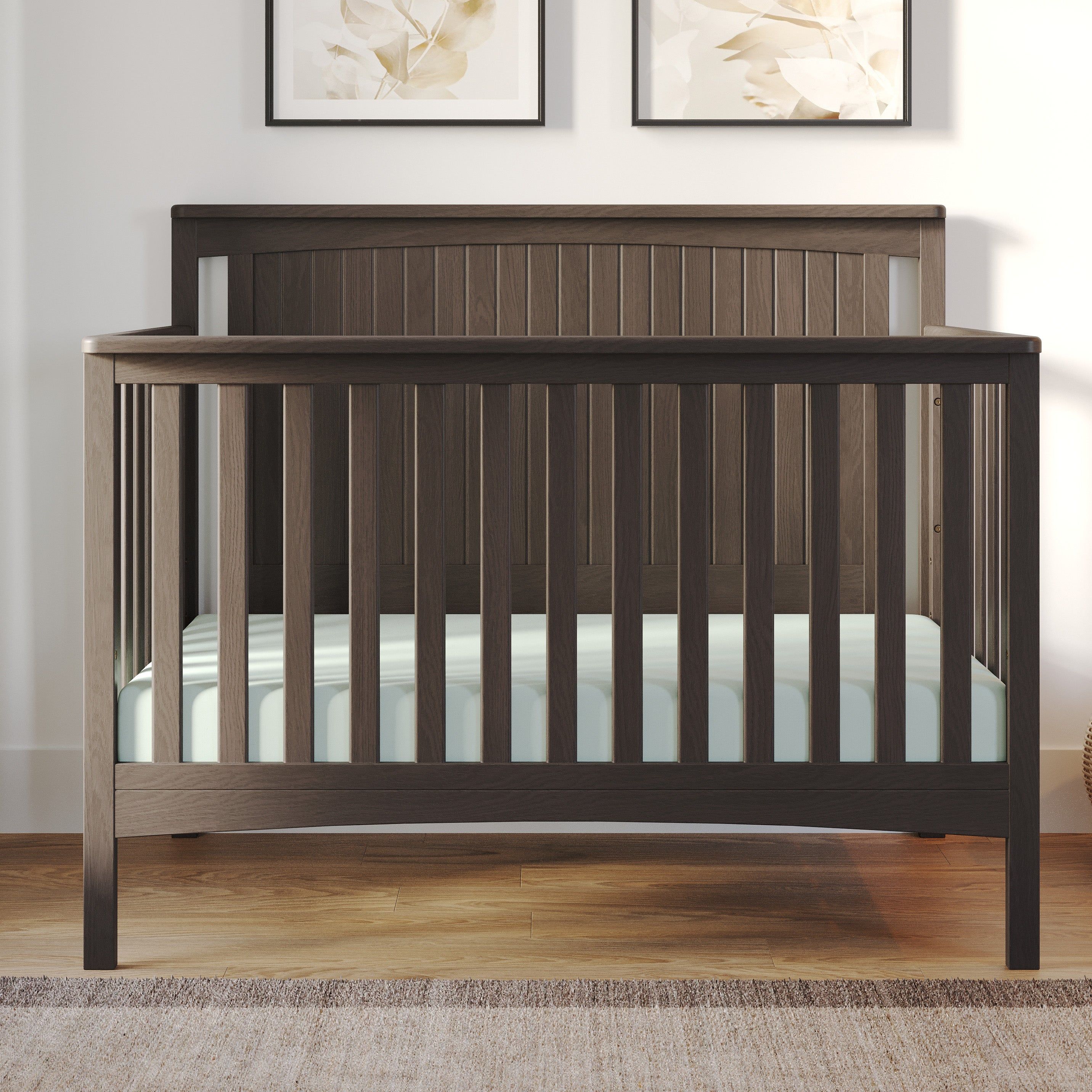 Scout 4-in-1 Convertible Crib, Dapper Gray
