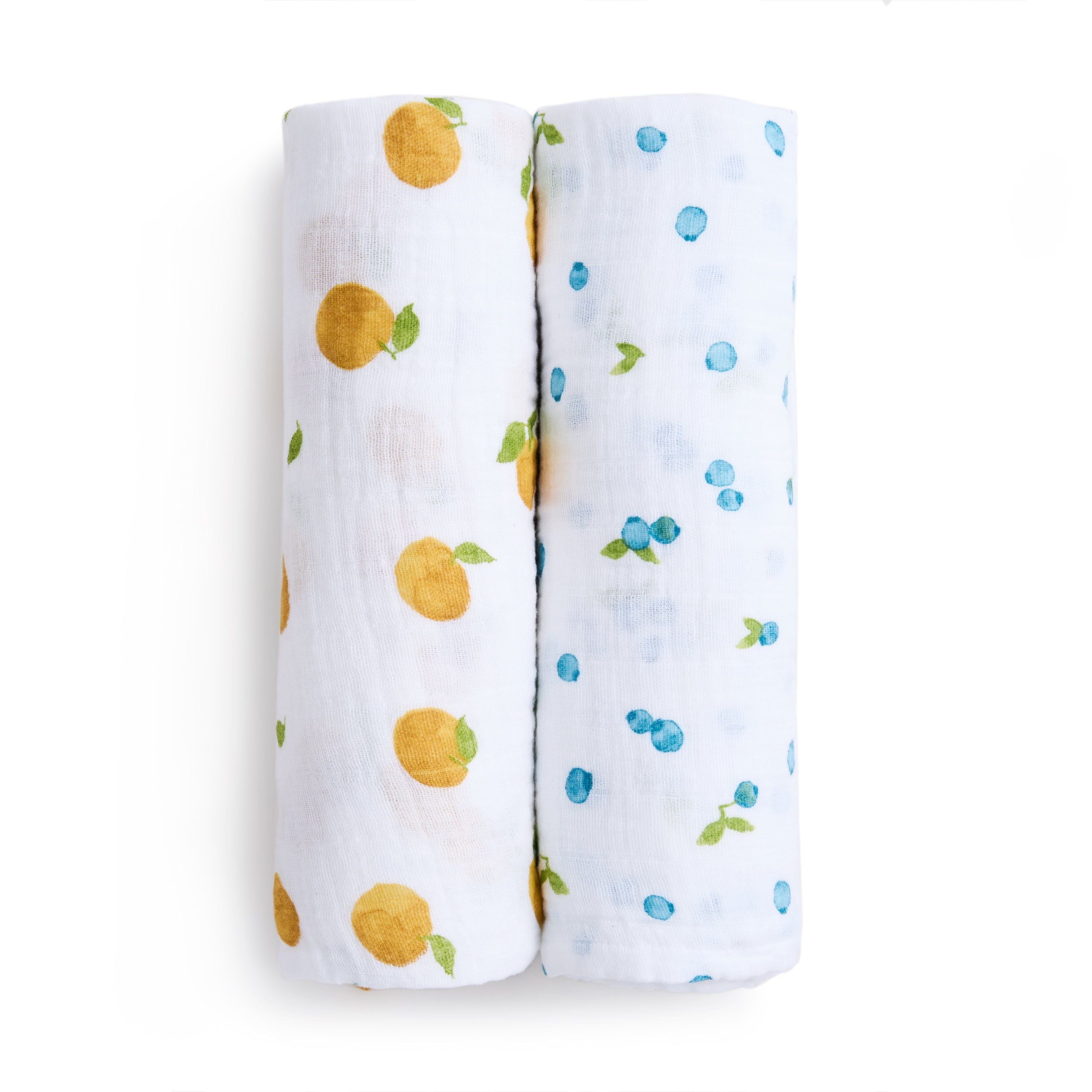 Organic Cotton Muslin Swaddle Blanket 2 Pack