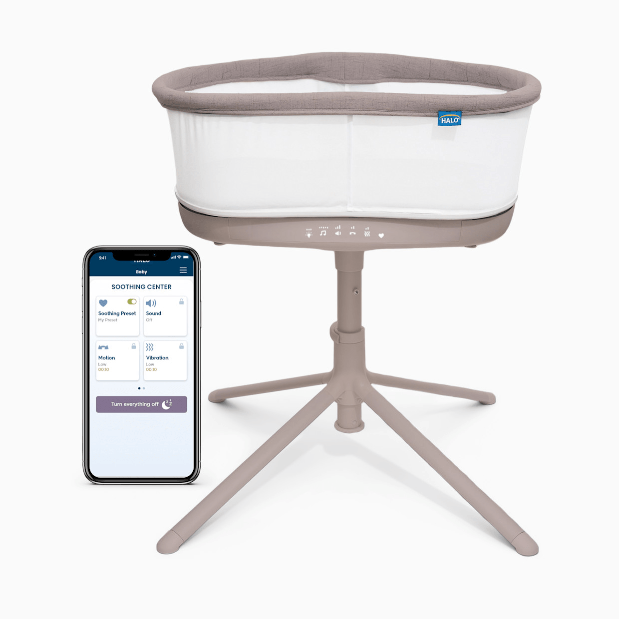 Bassinest Connected Swivel Sleeper 3.0 - Smart Bassinet
