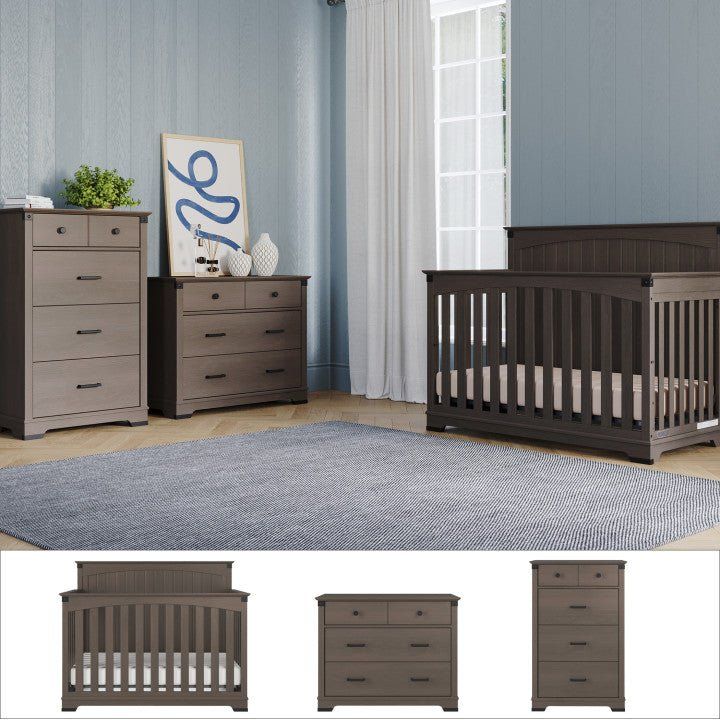Redmond Full Panel 3 Piece Nursery Set