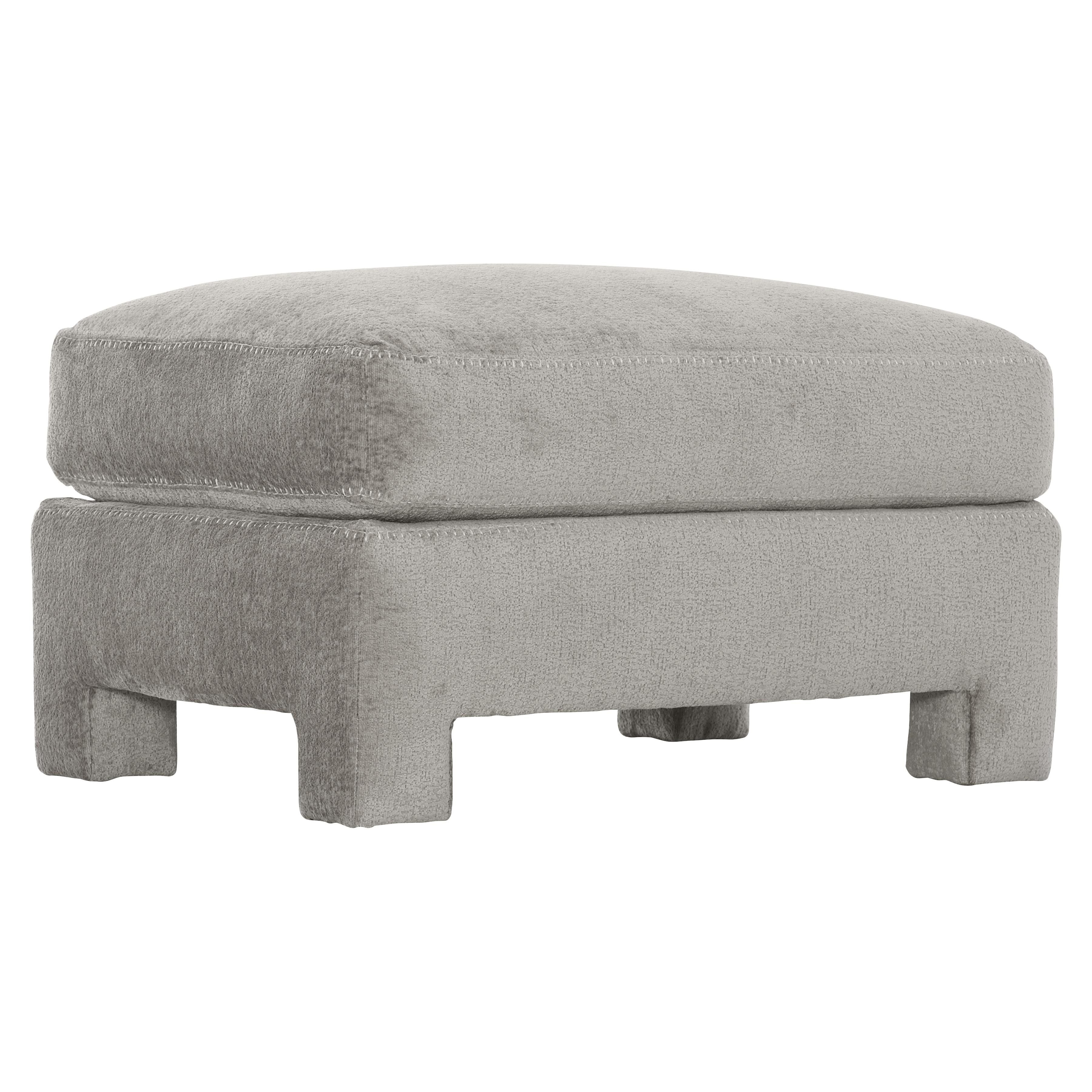 Bernhardt Furniture – Mily Fabric Bumper Ottoman