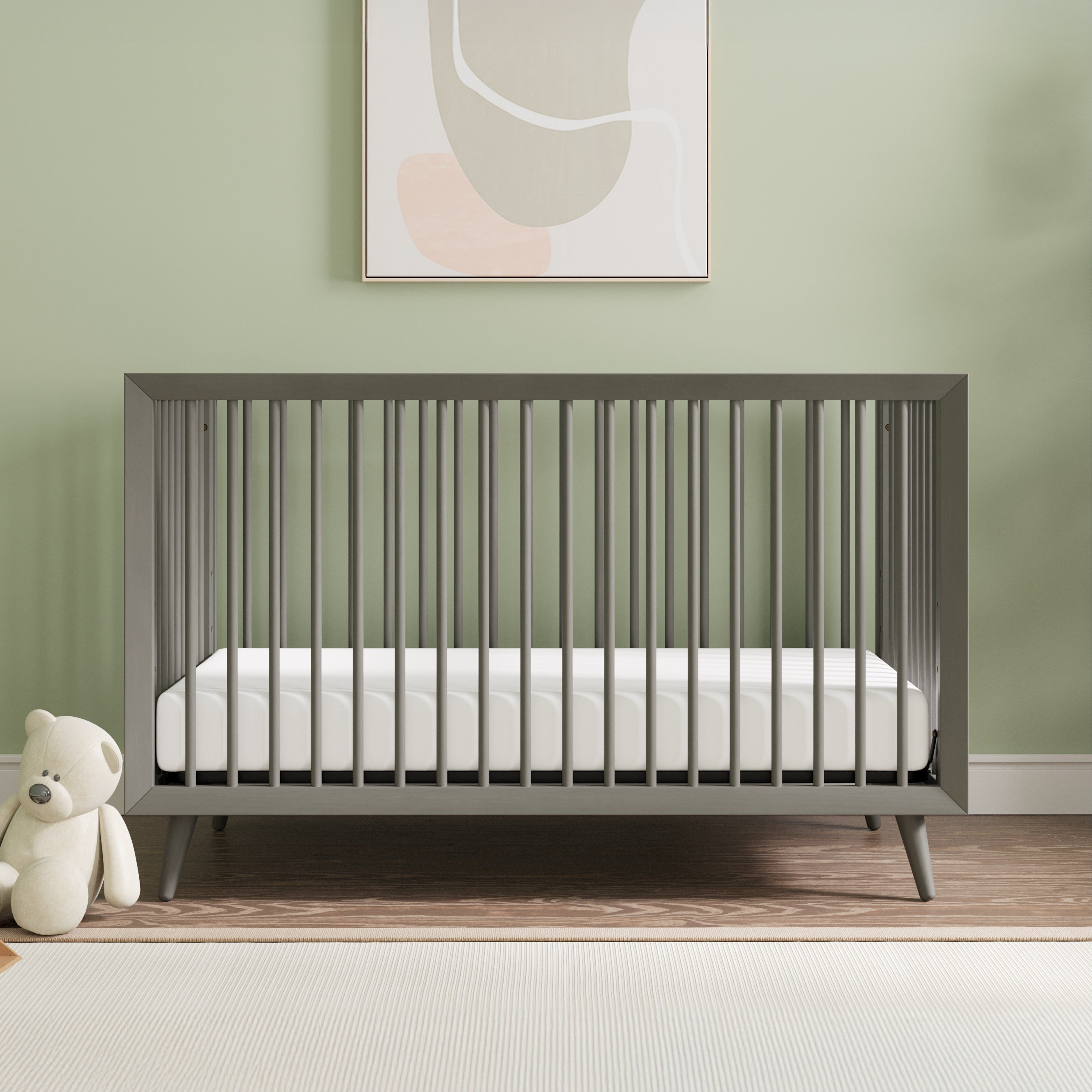 Cranbrook 4-in-1 Convertible Crib, Lunar Gray