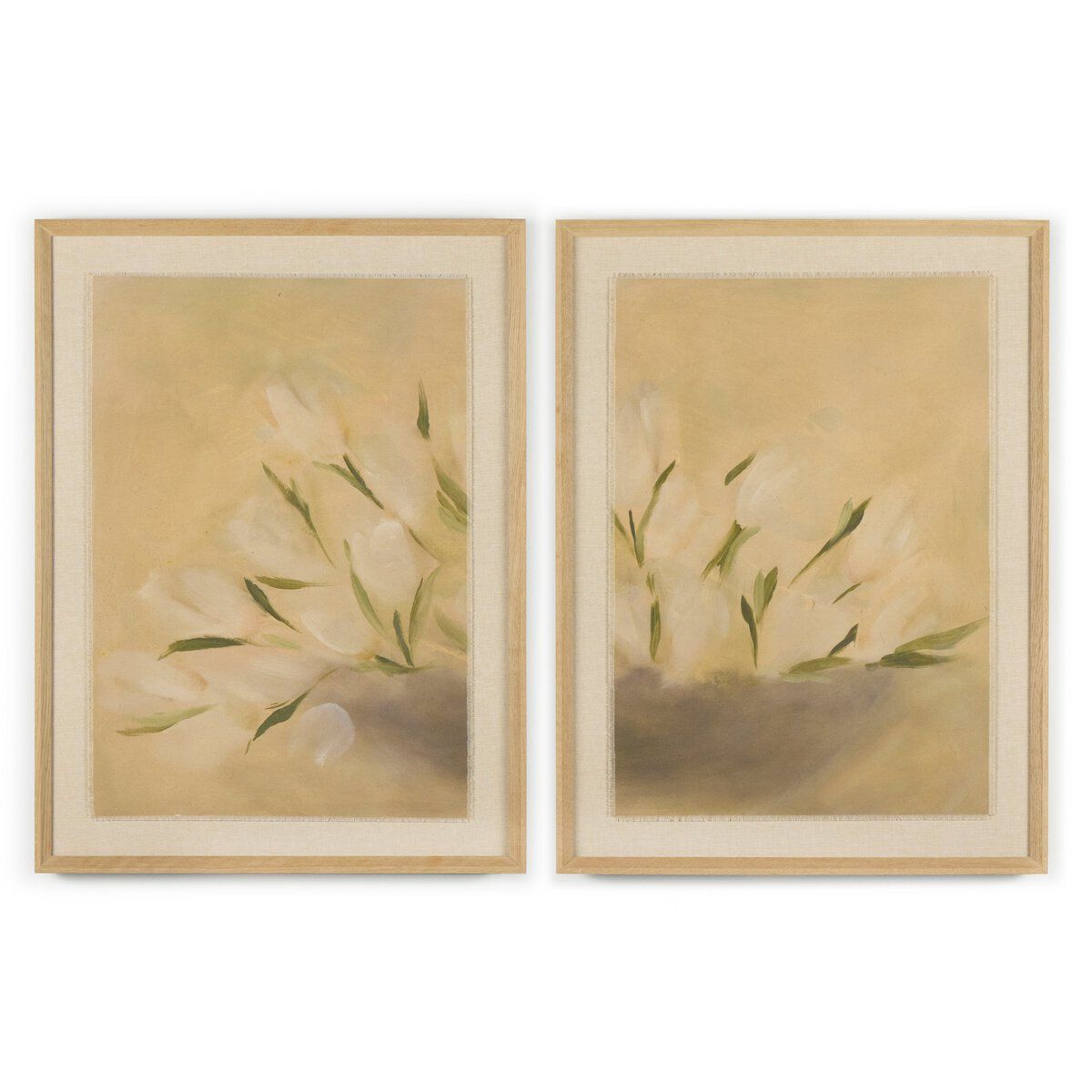 Bowl Of Tulips Diptych By Jess Engle