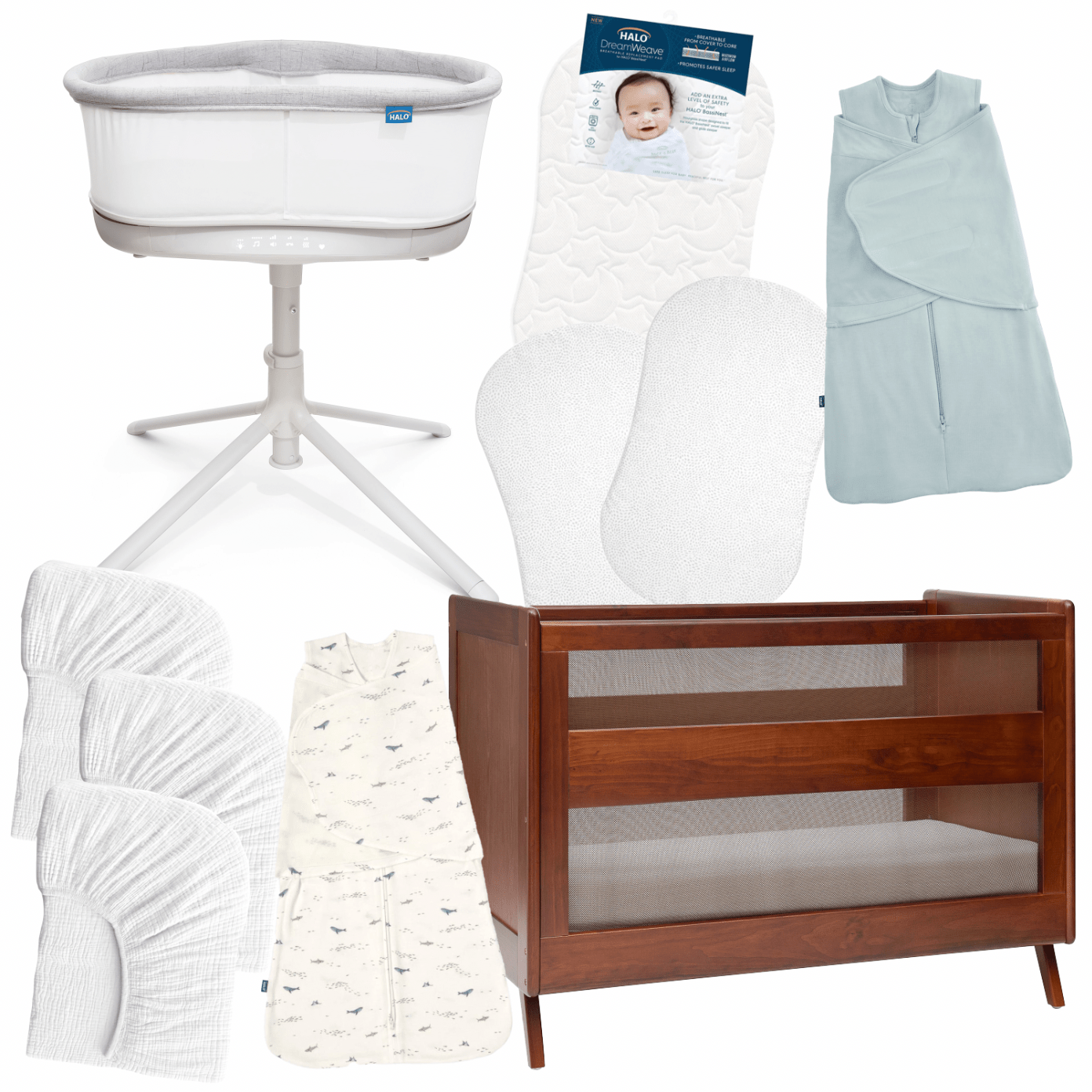 Halo Sleep Nest-to-Crib Bundle
