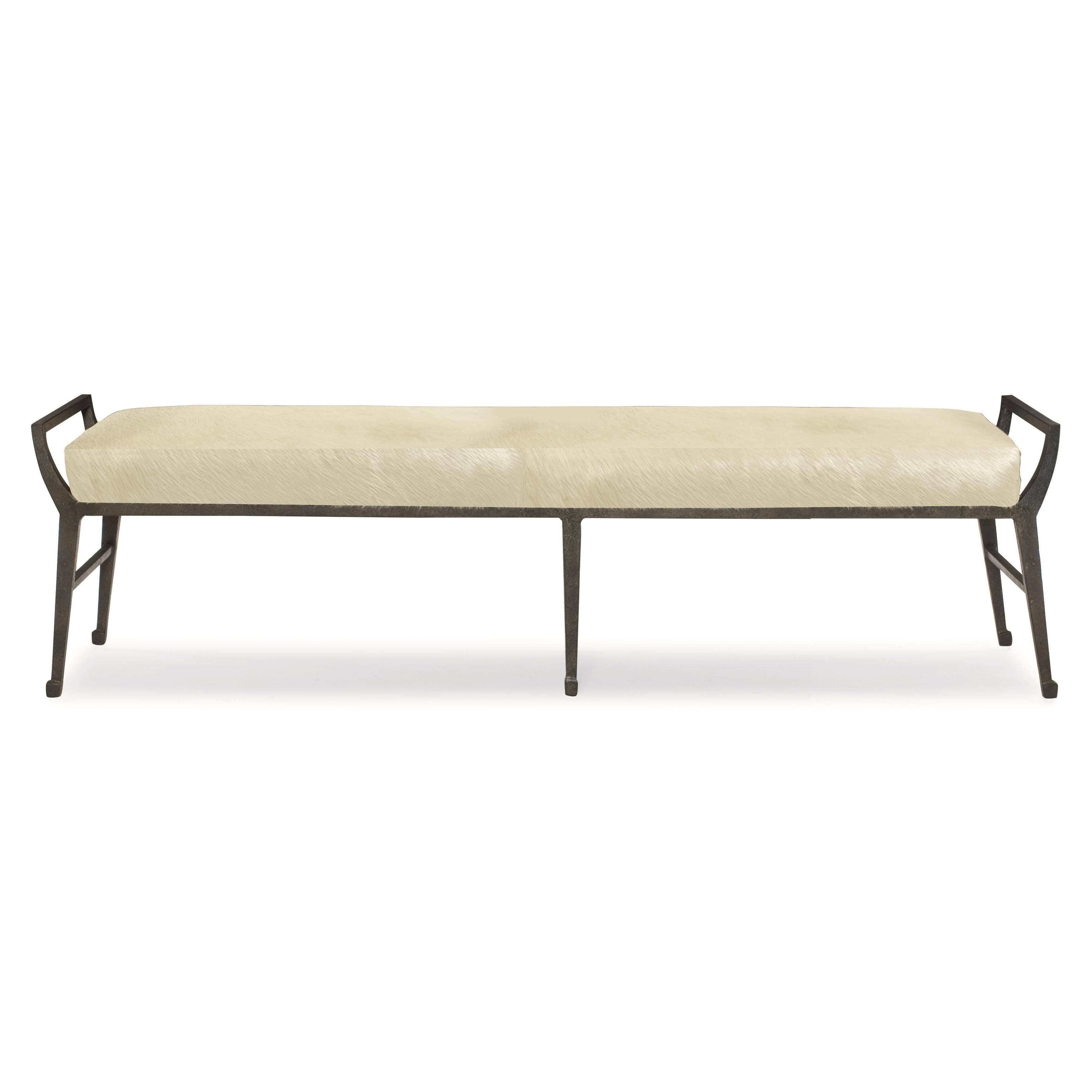 Bernhardt Mansfield Leather Bench
