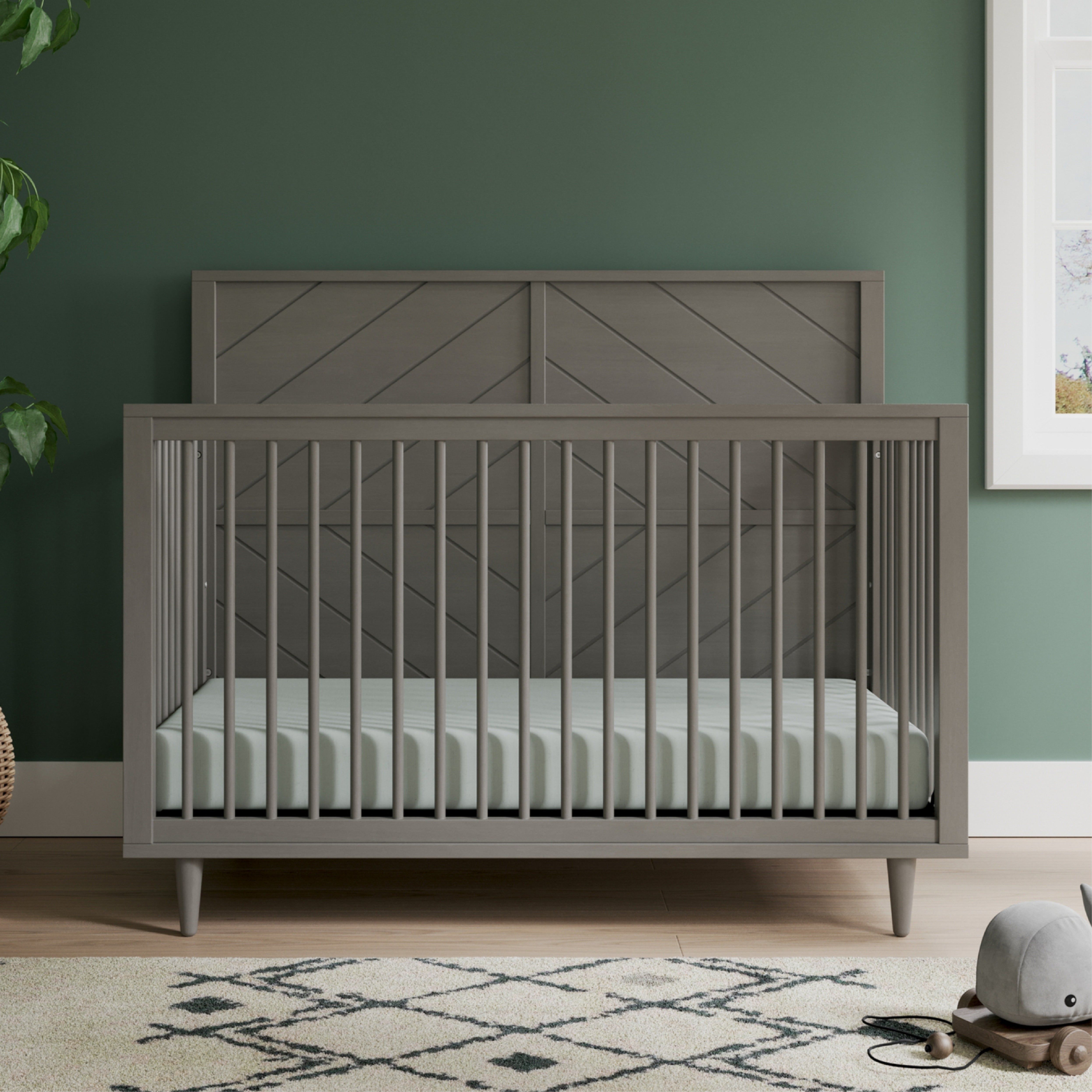 Surrey Hill 4-in-1 Convertible Crib, Lunar Gray