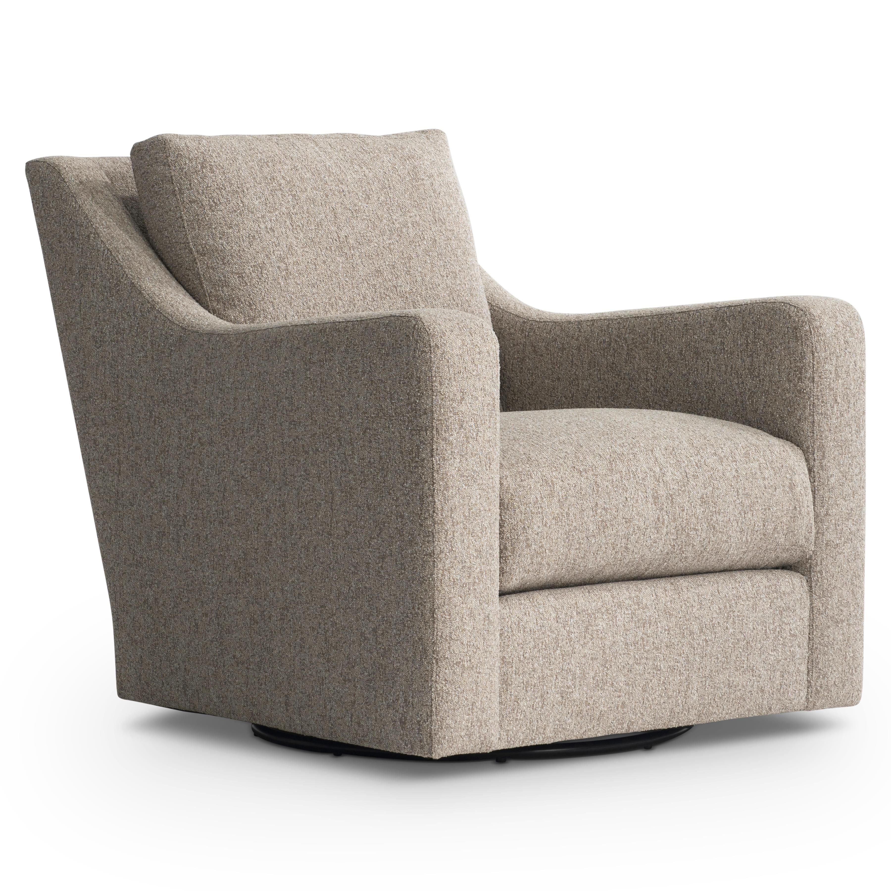 Bernhardt Furniture Ventura Fabric Swivel Chair