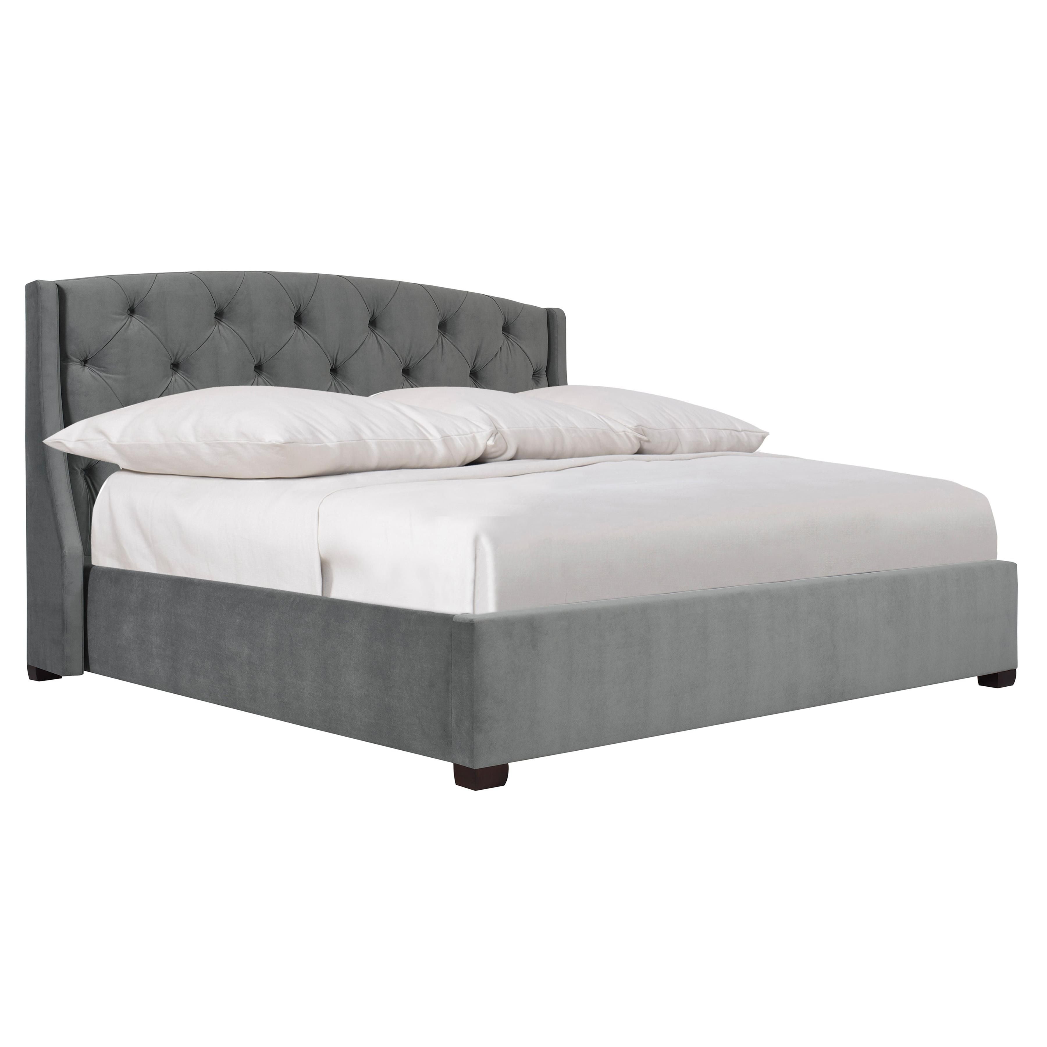 Bernhardt Furniture – Jordan Fabric Storage Shelter Bed King