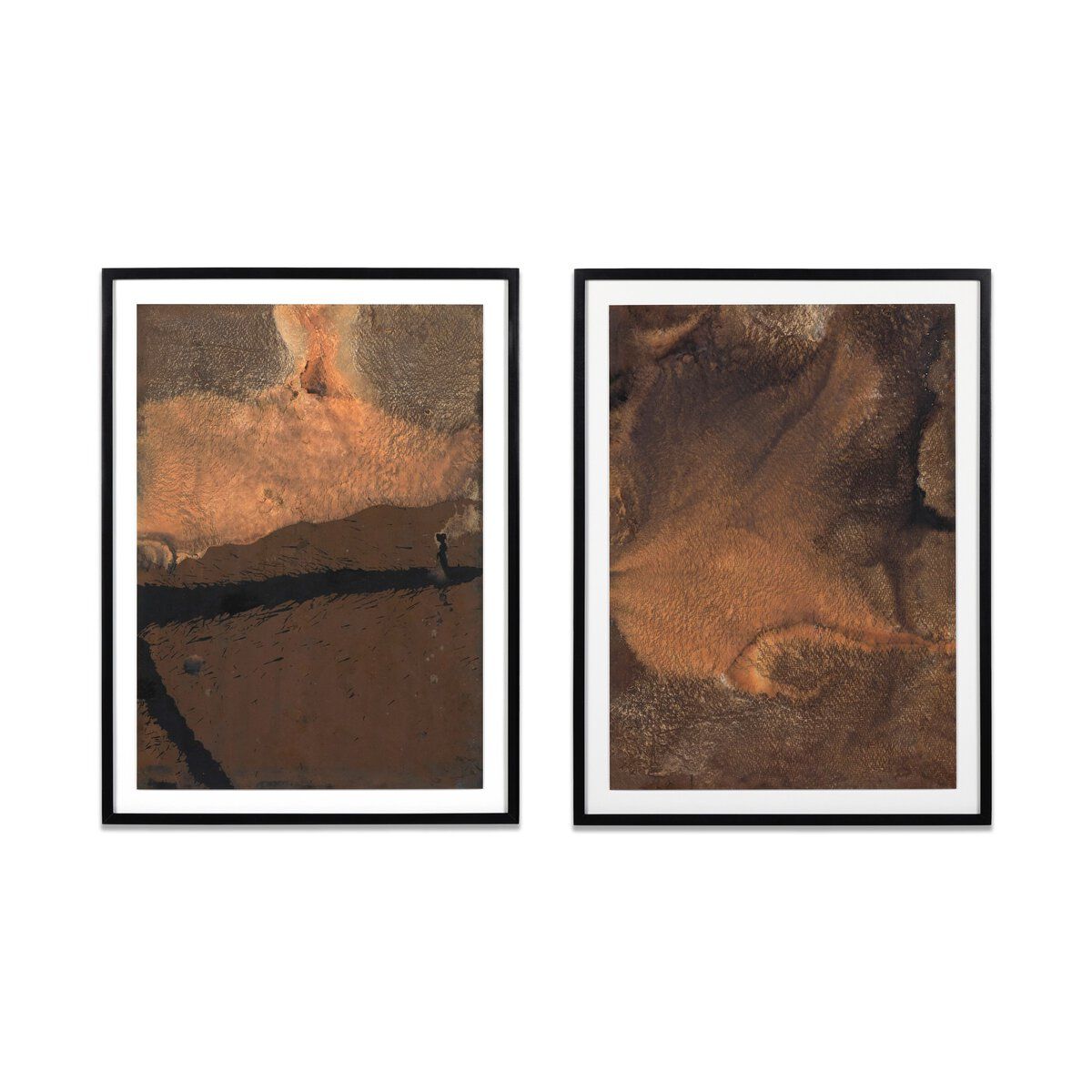 Deep Earth Diptych By Brooke Noel Morgan