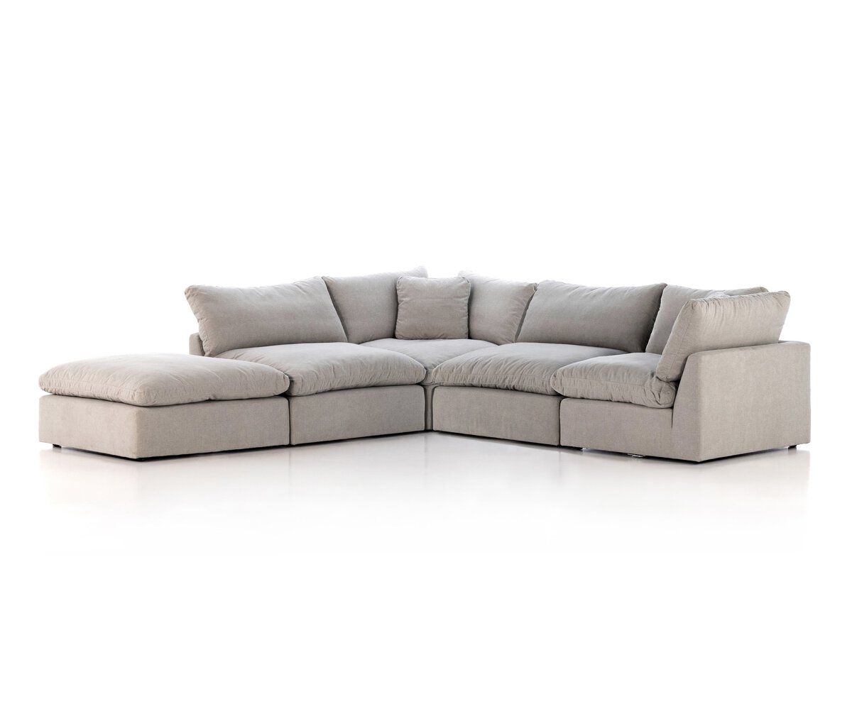 Stevie 4-piece Sectional W/ Ottoman